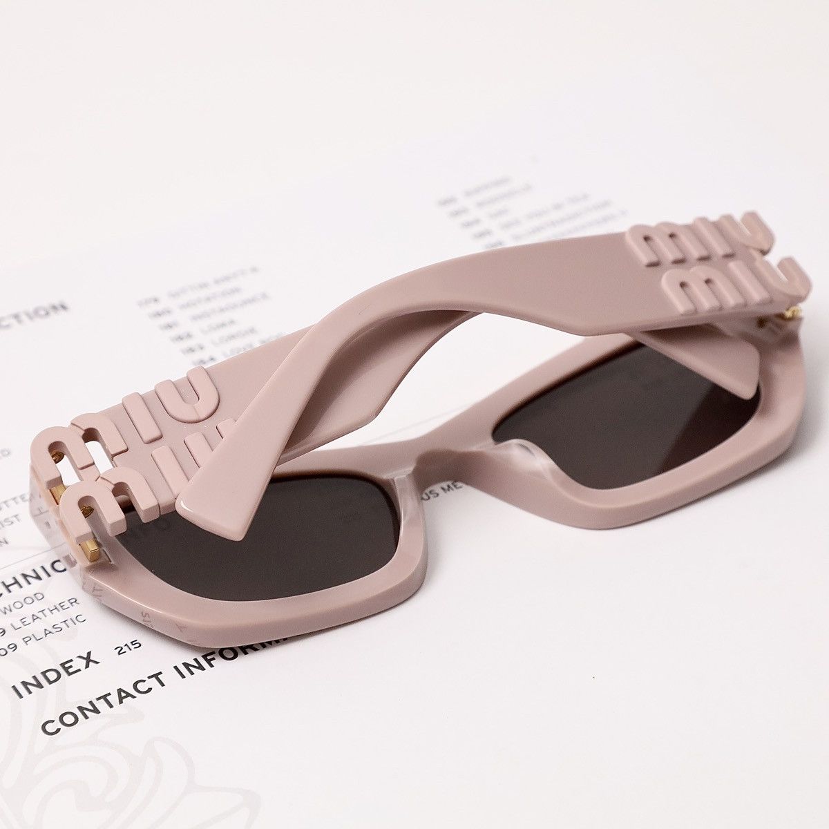 Miu Miu MIU MIU 0MU 09WS SUNGLASSES Size ONE SIZE - 7 Thumbnail