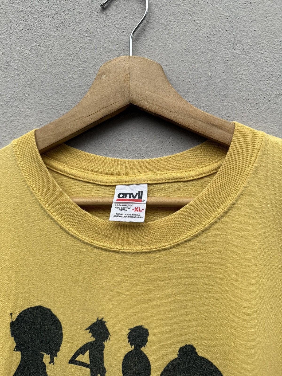 Band Tees Vintage 2000s GORILLAZ Rare XL Anvil Band Tee Size US XL / EU 56 / 4 - 2 Thumbnail