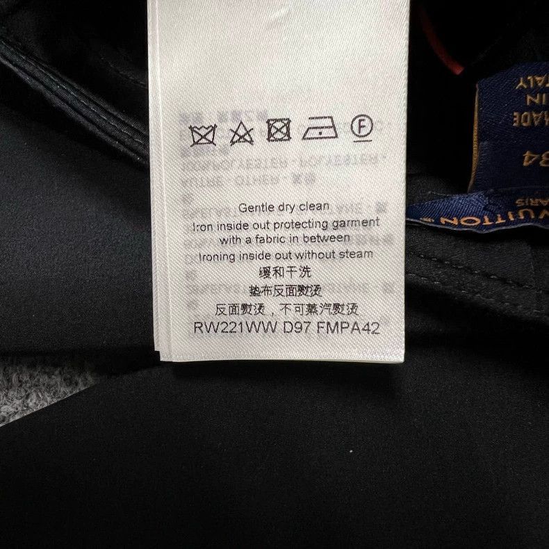 Louis Vuitton Louis Vuitton Black Pocket Casual Pants-2506 Size 33" - 6 Thumbnail