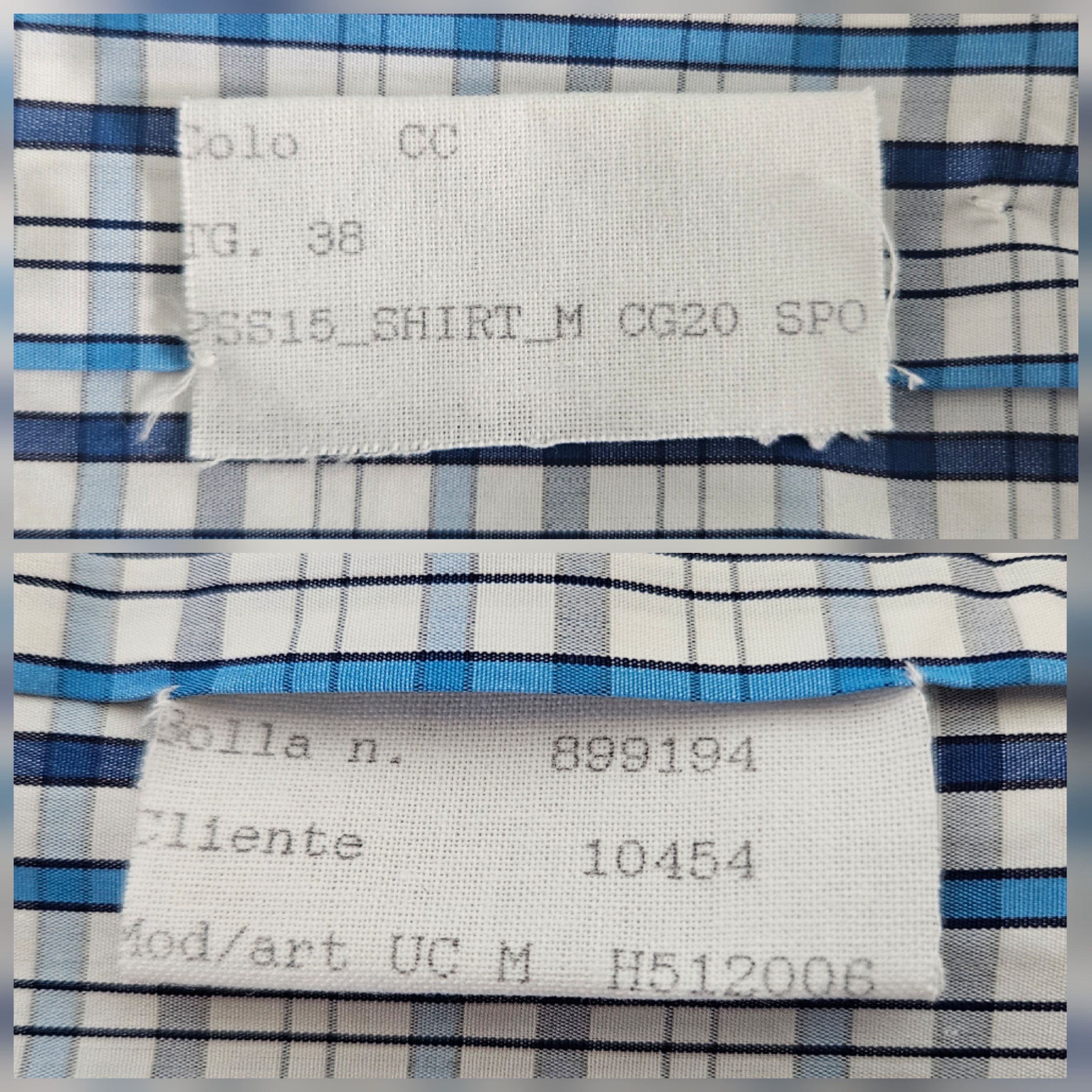 Kiton Kiton Black Dress Shirt – Blue Multi-Check, Size IT 38 / 15 Size US M / EU 48-50 / 2 - 9 Thumbnail