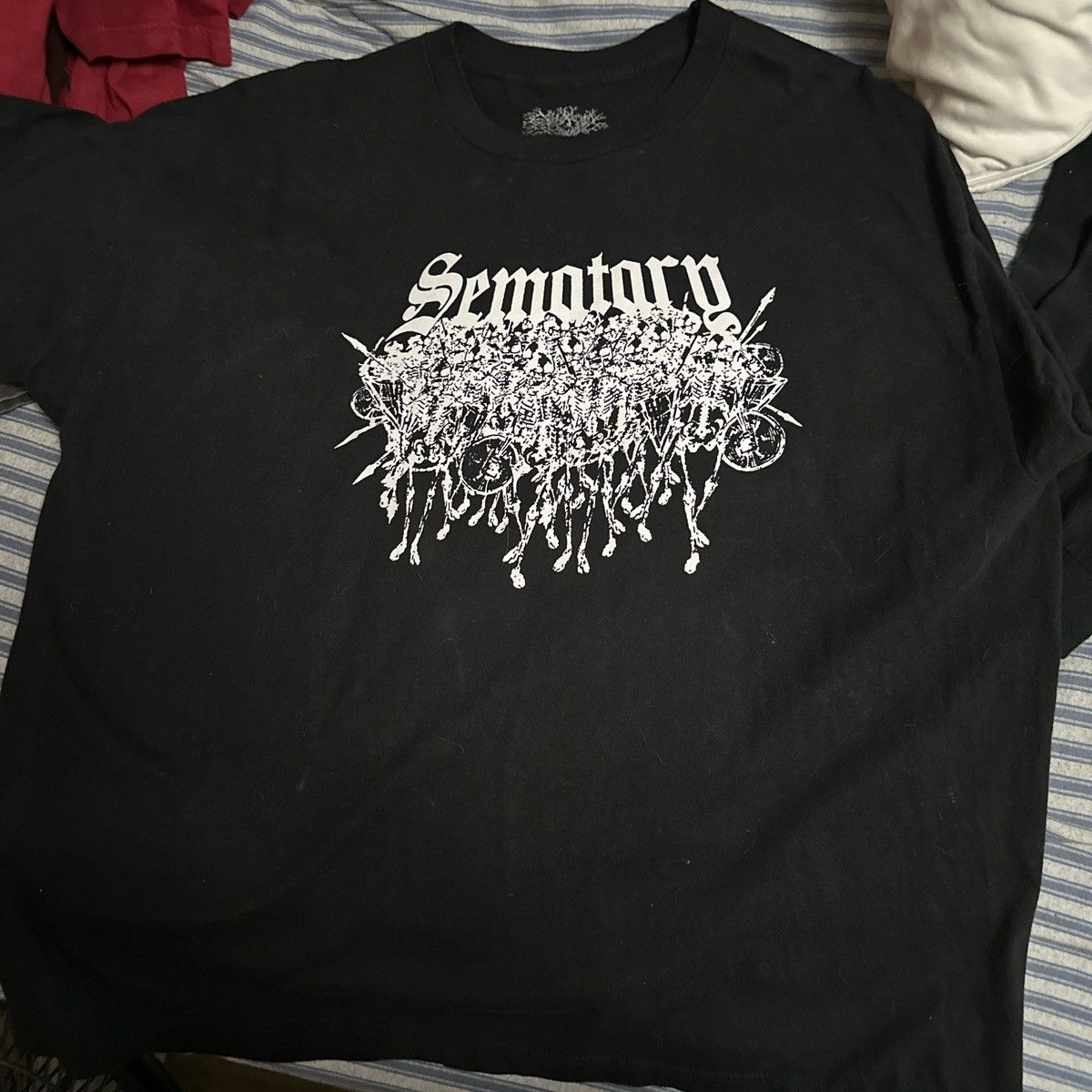 Affliction Sematary T shirt Size US XXL / EU 58 / 5 - 1 Thumbnail