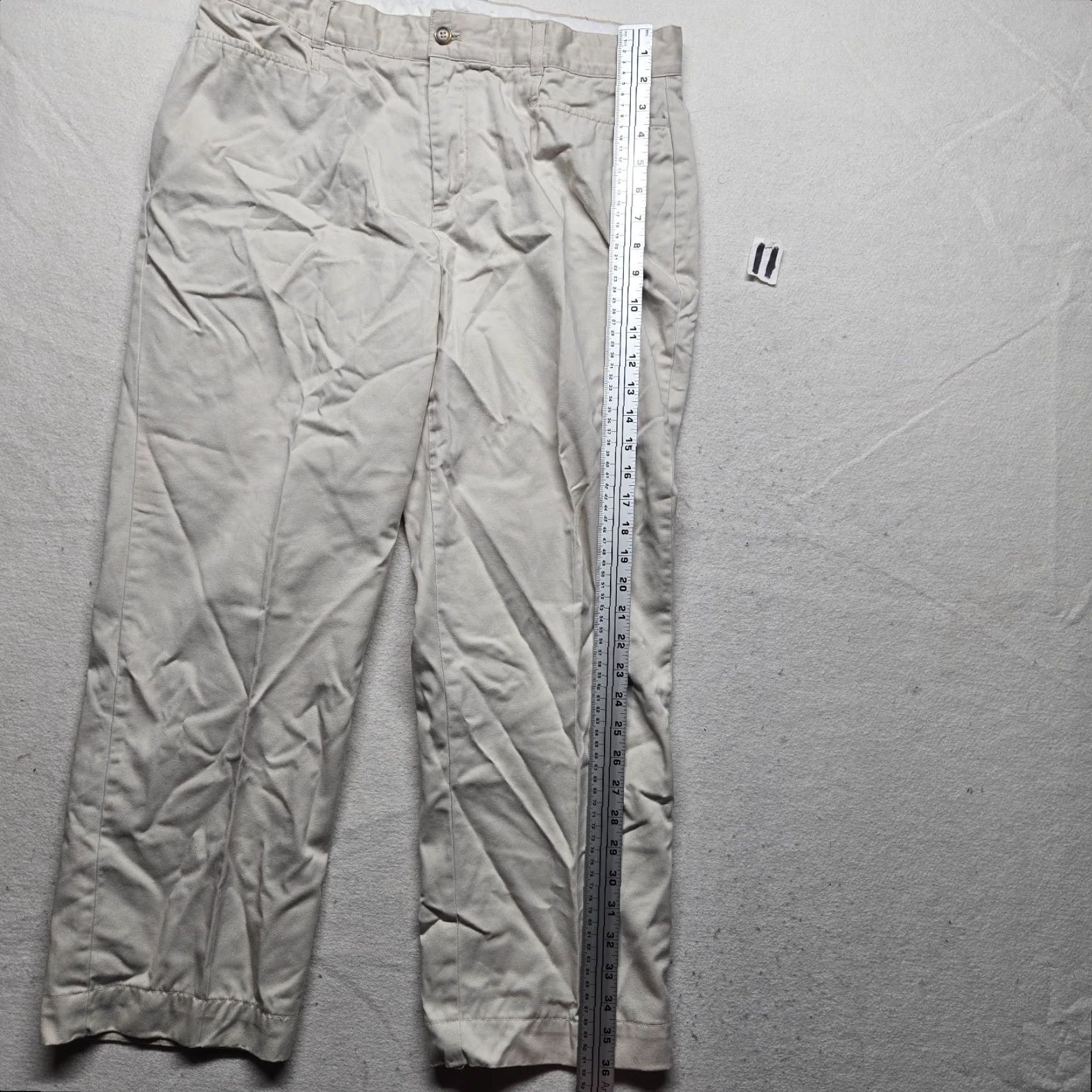 Vintage Christopher & Banks Pants Capri Women Adult 12 White Comfort Stretch Casual Size 34" / US 12 / IT 48 - 5 Thumbnail
