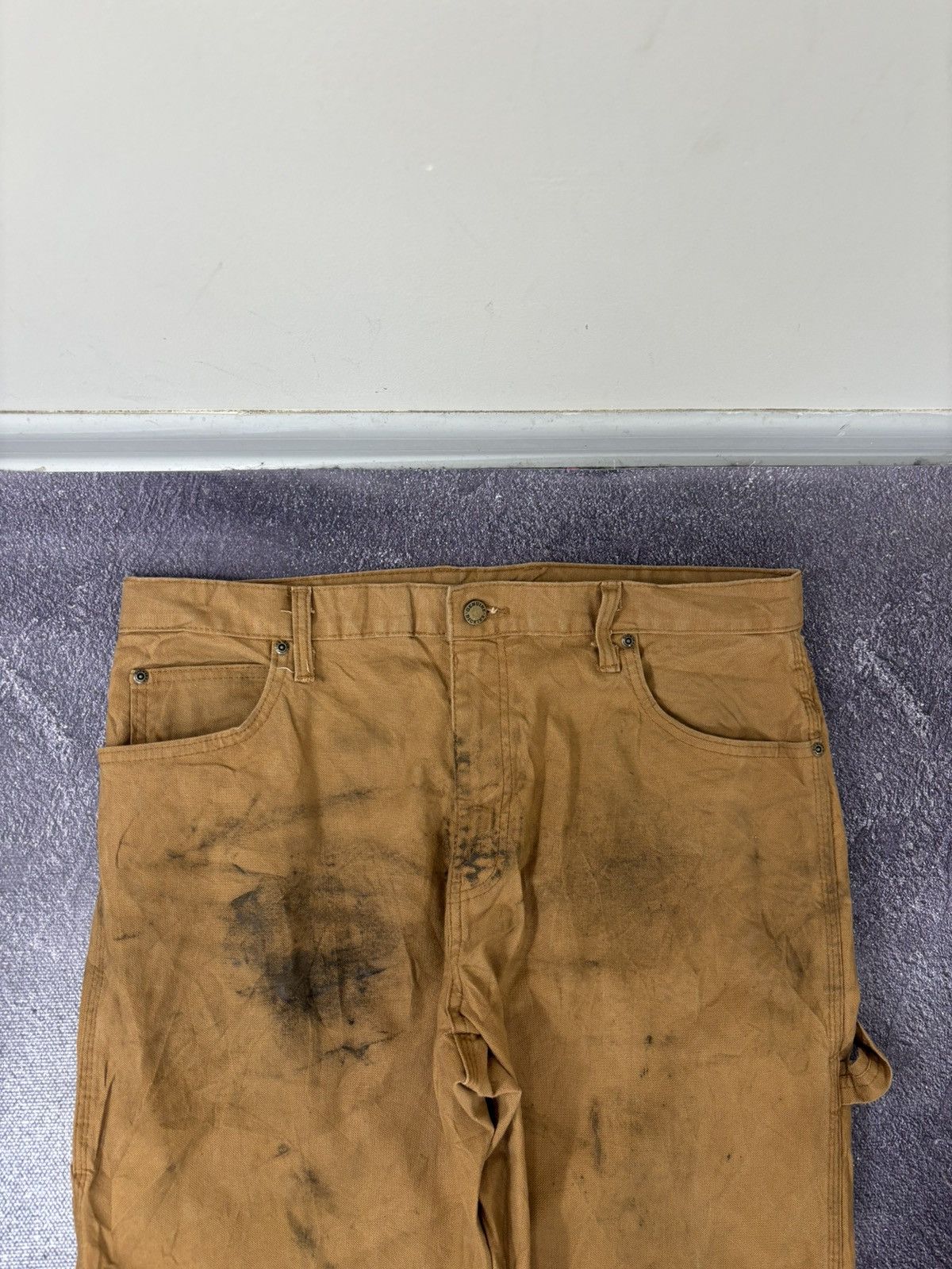 Dickies Vintage Dickies USA Workwear Distressed Hype Carpenter Pants Size US 34 / EU 50 - 13 Thumbnail