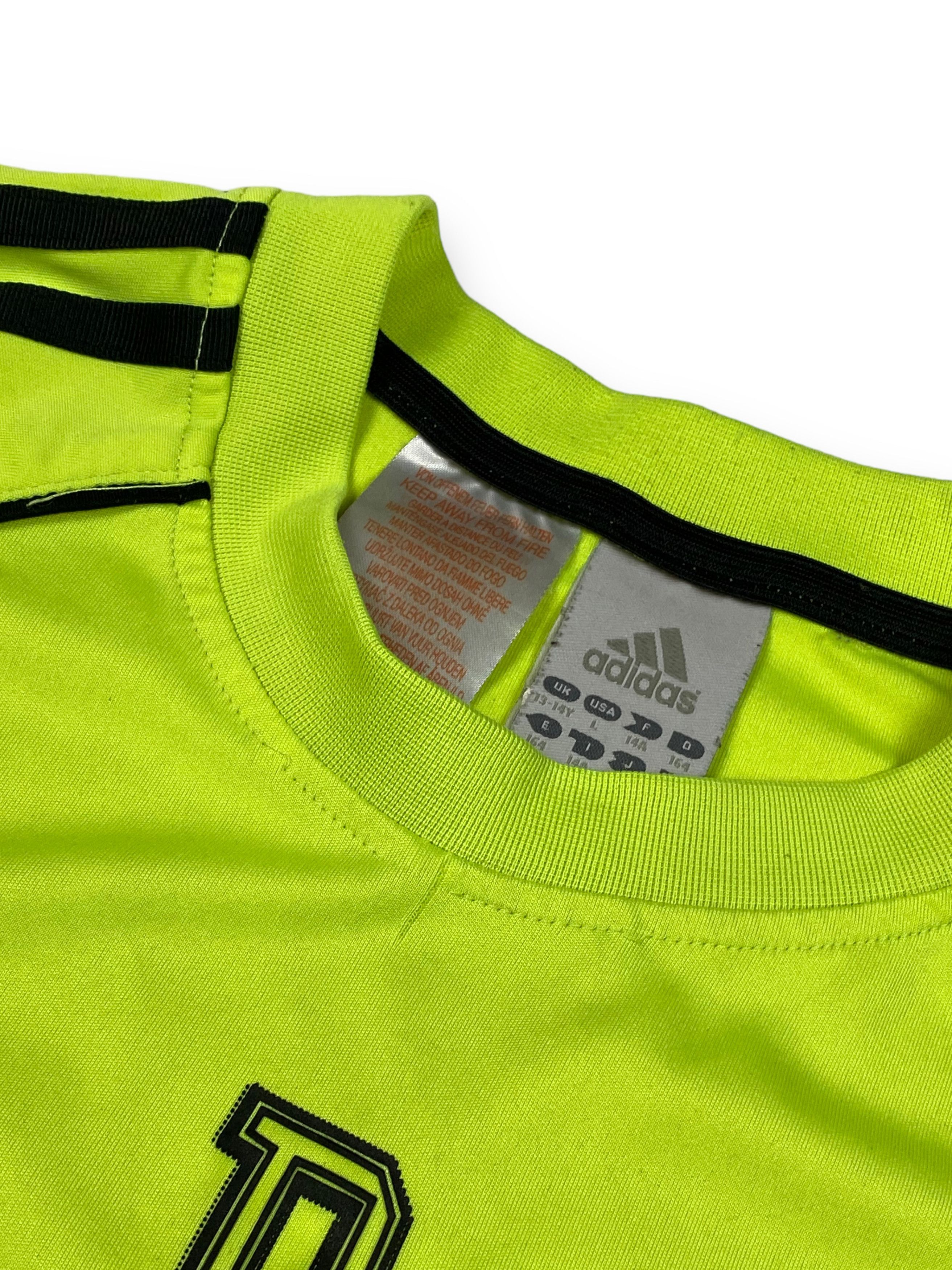 Adidas 2010 Vintage ADIDAS Predator Toxic Green Soccer T-Shirt M720 Size US S / EU 44-46 / 1 - 6 Thumbnail
