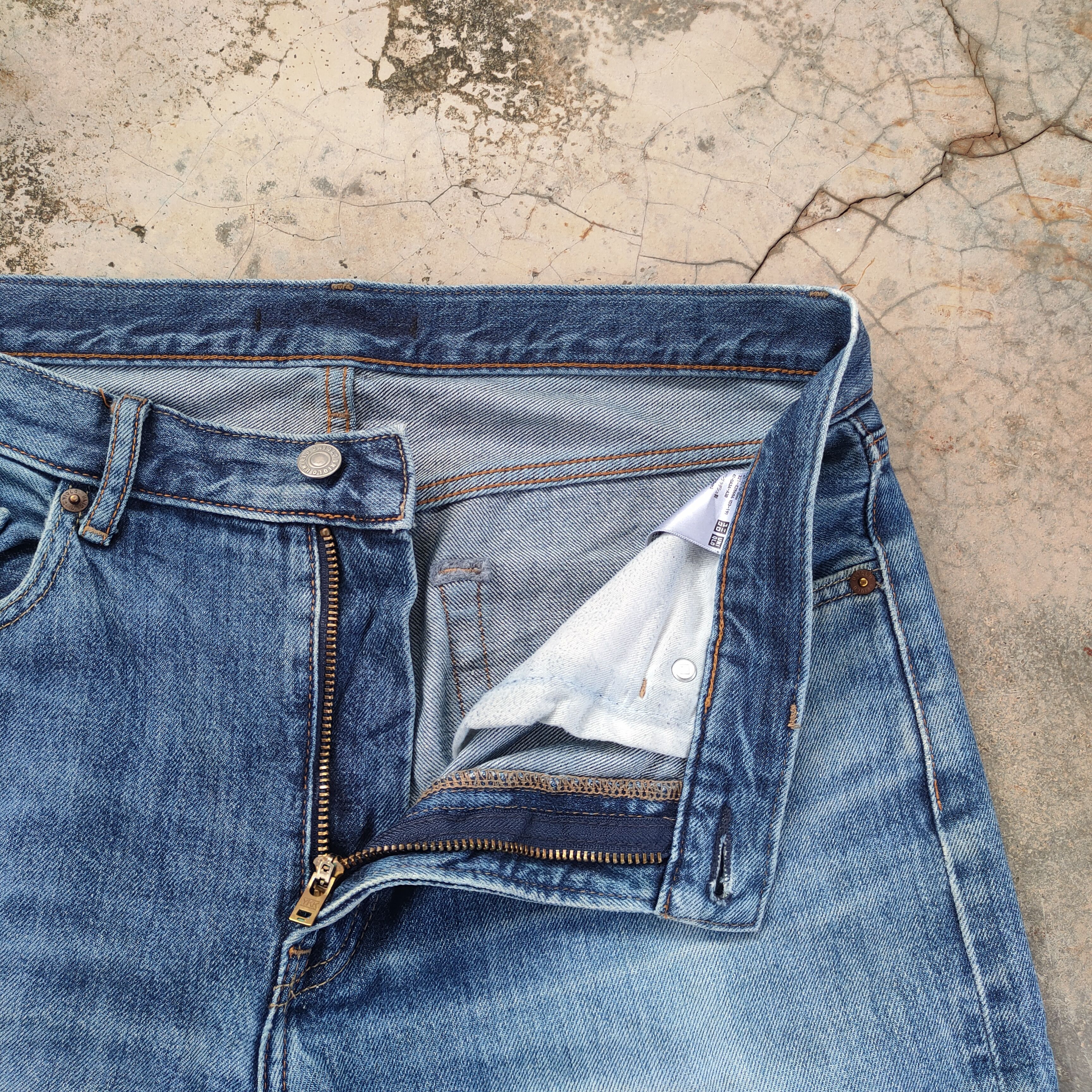 Japanese Brand × Jean W32 VINTAGE JAPANESE DISTRESSED FADED JEANS PANTS Size US 32 / EU 48 - 7 Thumbnail