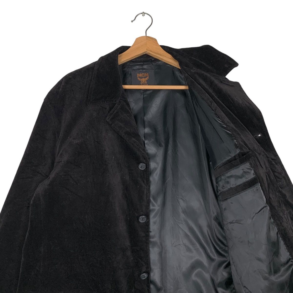 MCM Vintage MCM Legere Black Velvet Jacket #1400-C63 Size US L / EU 52-54 / 3 - 10 Thumbnail