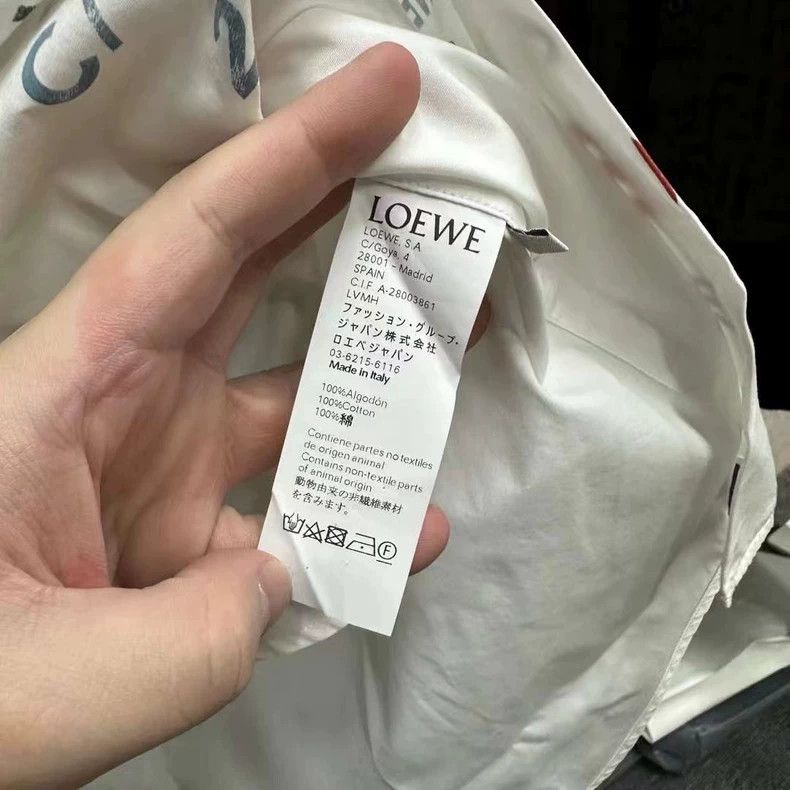 Loewe loewe Lion logo shirt 2506-Nextarrow Size US XXS / EU 40 - 3 Thumbnail