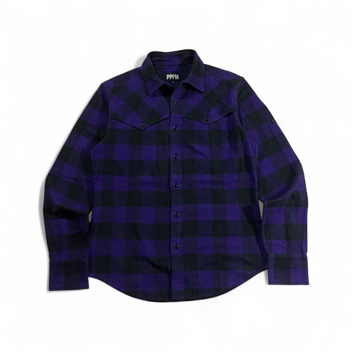 PPFM PPFM Western Shirt Checkerd Size US M / EU 48-50 / 2 - 1 Thumbnail