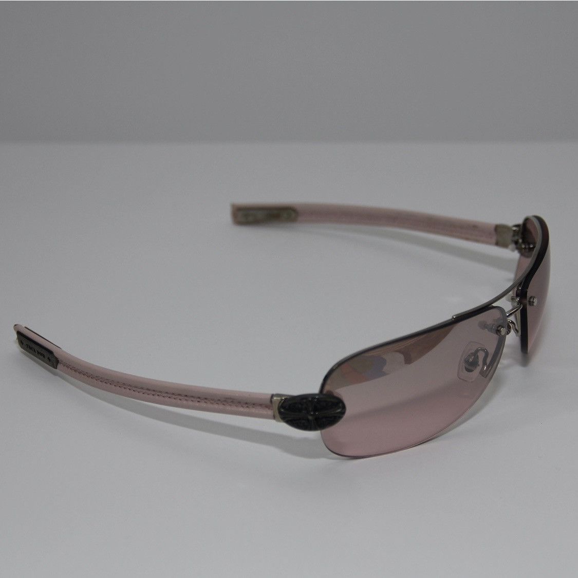 Chrome Hearts Chrome Hearts Pink Classic Oval Aviator Sunglasses Size ONE SIZE - 3 Thumbnail