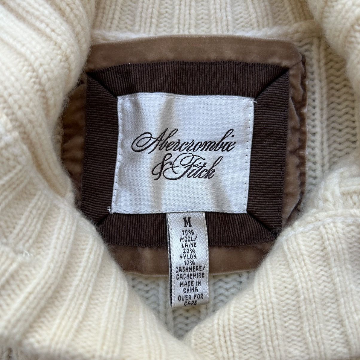 Abercrombie & Fitch Vintage Y2K Abercrombie & Fitch Knit Cardigan Sweater Medium Size M / US 6-8 / IT 42-44 - 2 Thumbnail