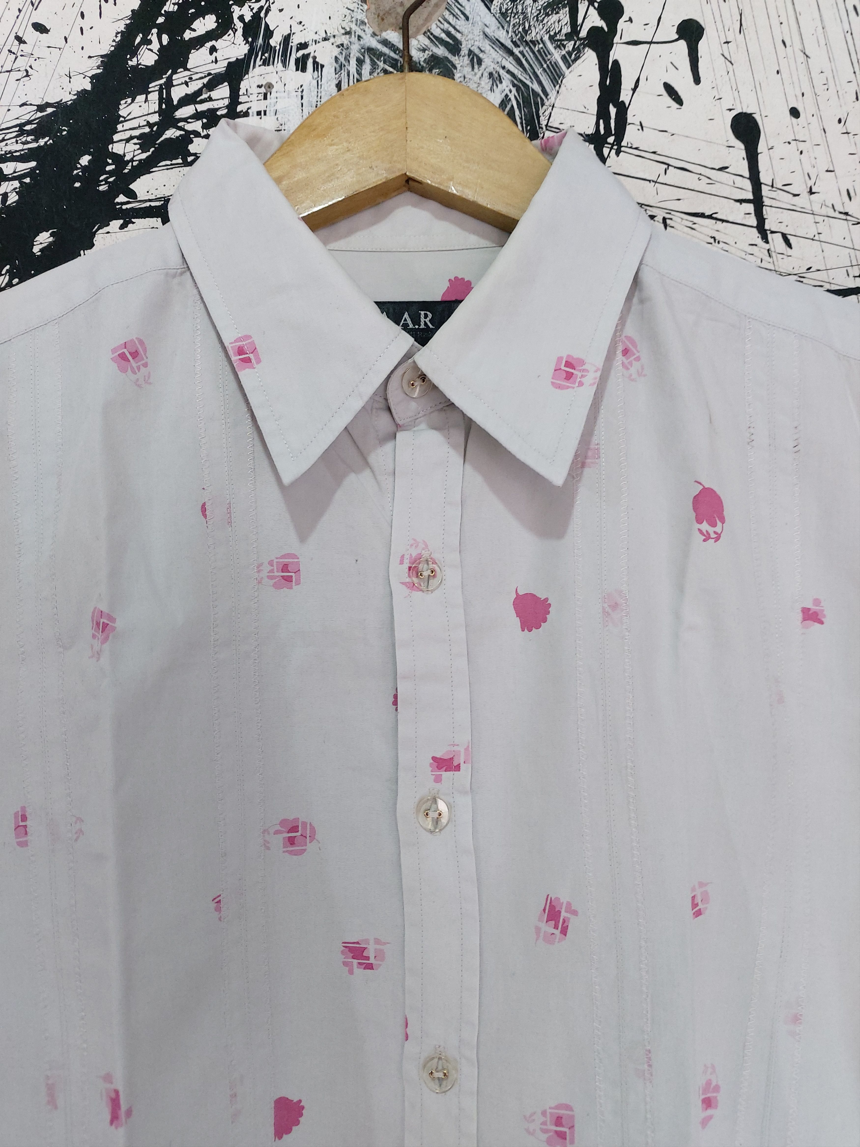 Yohji Yamamoto YOHJI YAMAMOTO A.A.R BUTTON UP SHIRT Size US L / EU 52-54 / 3 - 3 Thumbnail