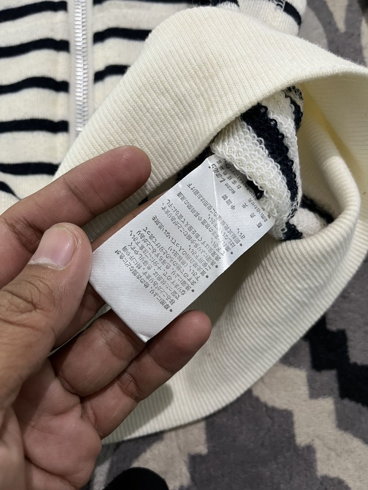 Le Grande Bleu (L.G.B.) Japanese sorridere fauxfur striped hoodie y2k Size US M / EU 48-50 / 2 - 5 Thumbnail