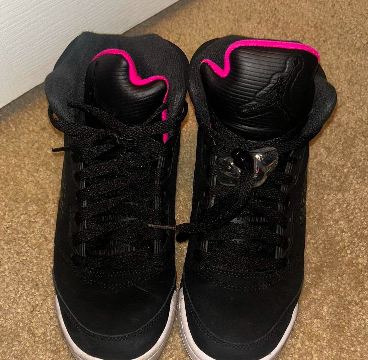 Jordan Brand Jordan 5 Retro “Deadly Pink” Size US 6.5 / IT 36.5 - 3 Thumbnail