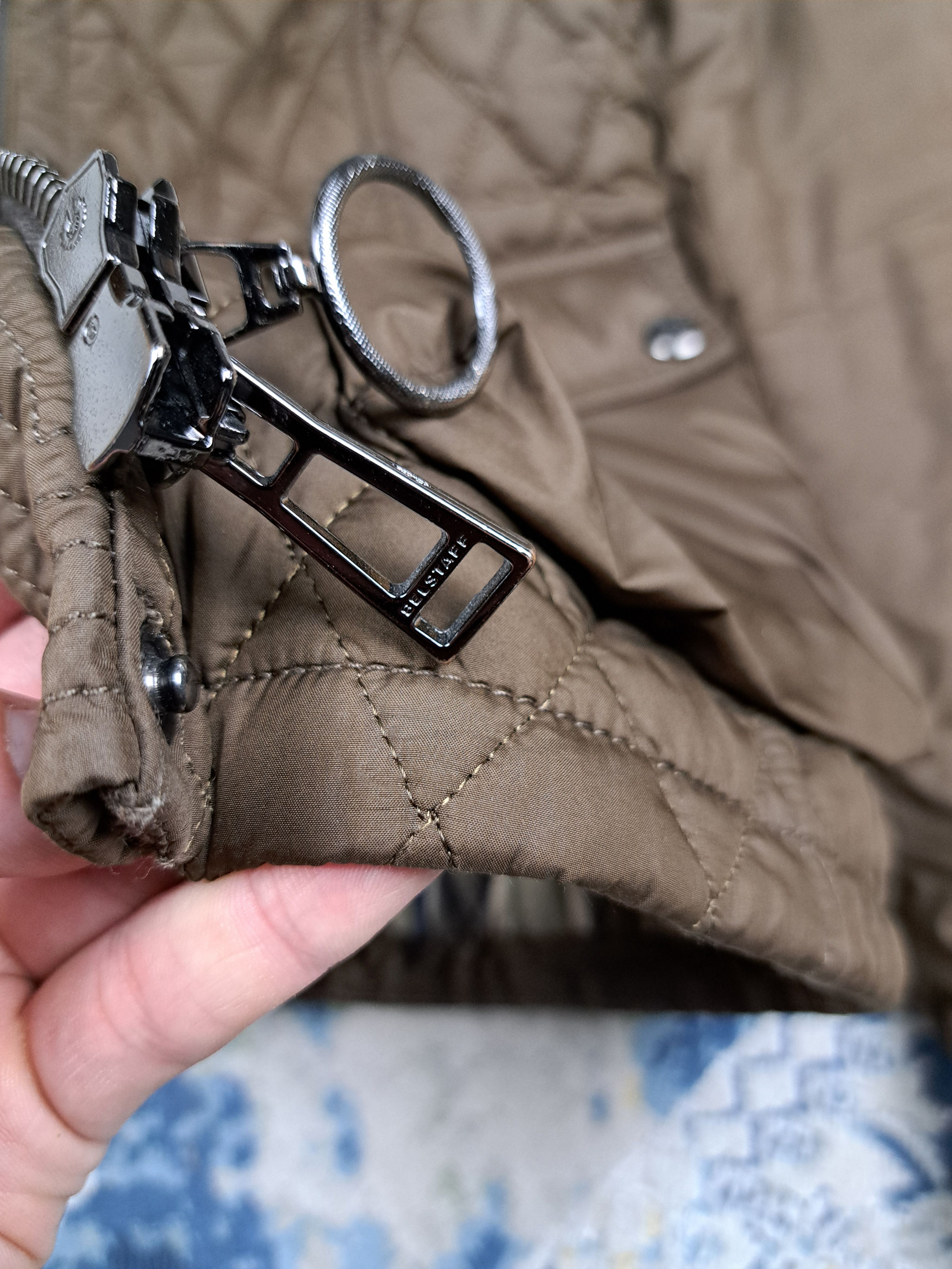 Belstaff Belstaff Brown Padded Jacket UK Casual Old Money Size S / US 4 / IT 40 - 11 Thumbnail
