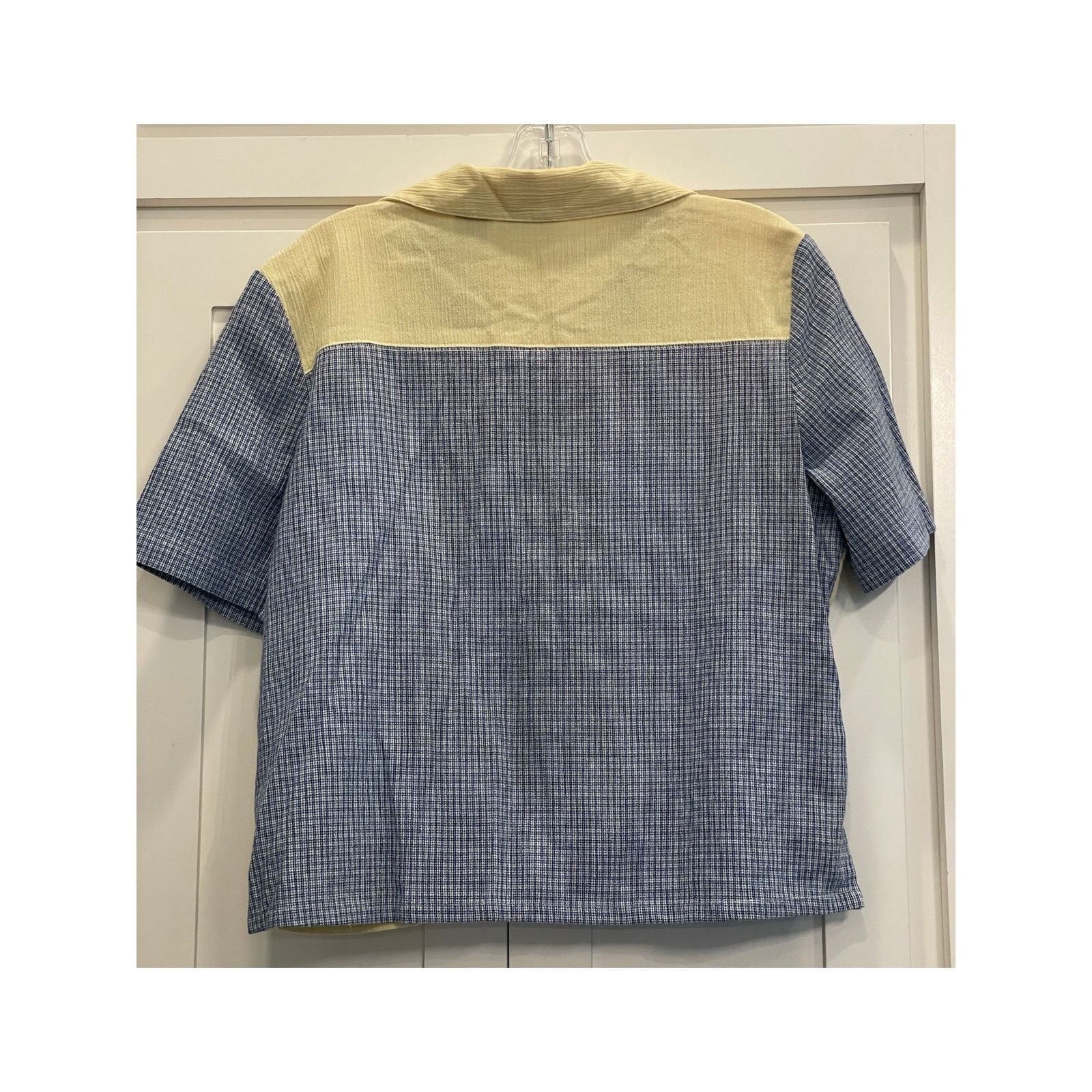 Other Napa Valley Vintage patchwork , parrot buttons 90's top Med Size M / US 6-8 / IT 42-44 - 2 Thumbnail