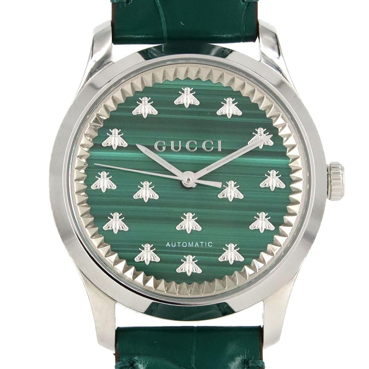 Gucci Gucci Gucci G-Timeless Stainless Steel Automatic Metal Automatic 126.4/YA1264213 DUTY FREE for USA Size ONE SIZE - 1 Thumbnail