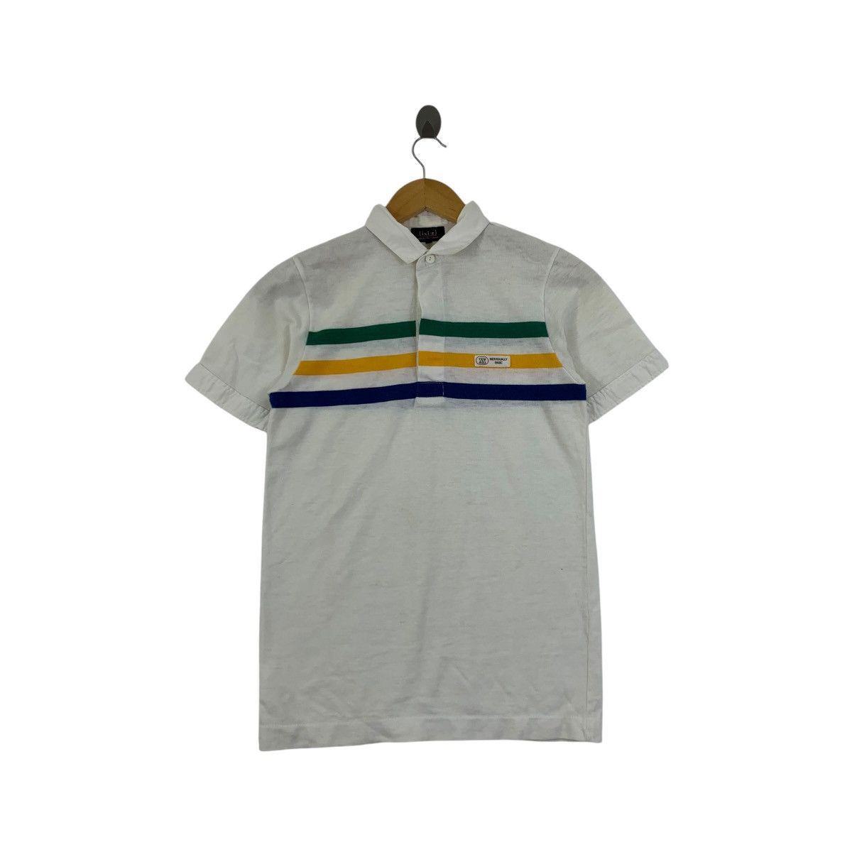 Vintage IXIZ JAPAN DESIGNER Individually Basic Polo