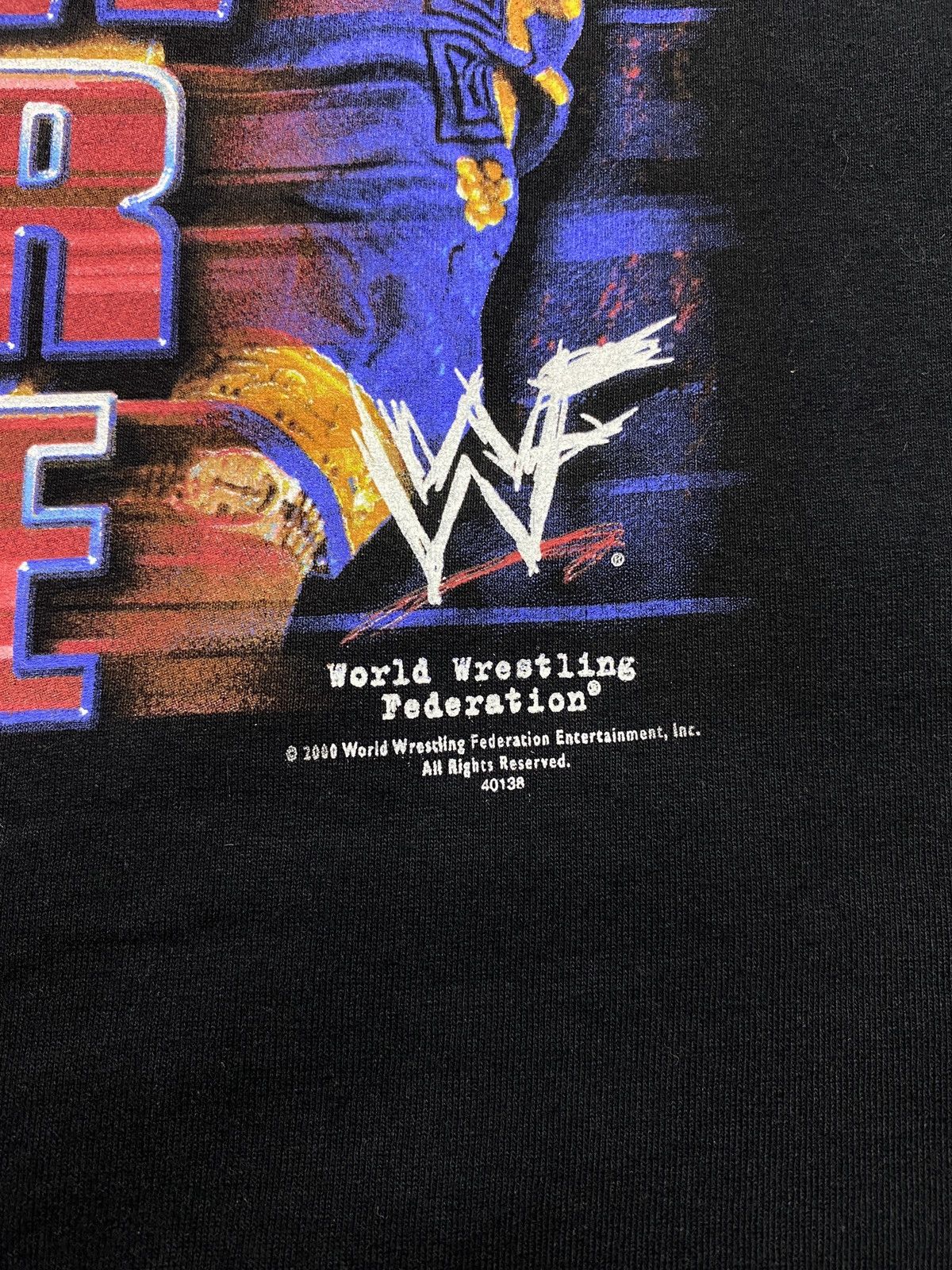 Other WWE the rock wrestling show vintage rare tee streetwear Size US L / EU 52-54 / 3 - 3 Thumbnail