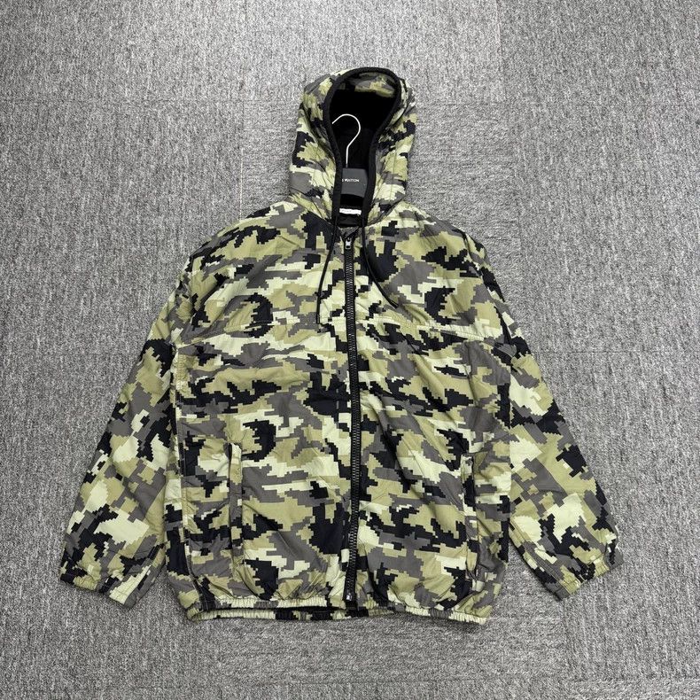 Givenchy Givenchy Size46 Camouflage Hooded Cotton Jacket Size US M / EU 48-50 / 2 - 1 Thumbnail