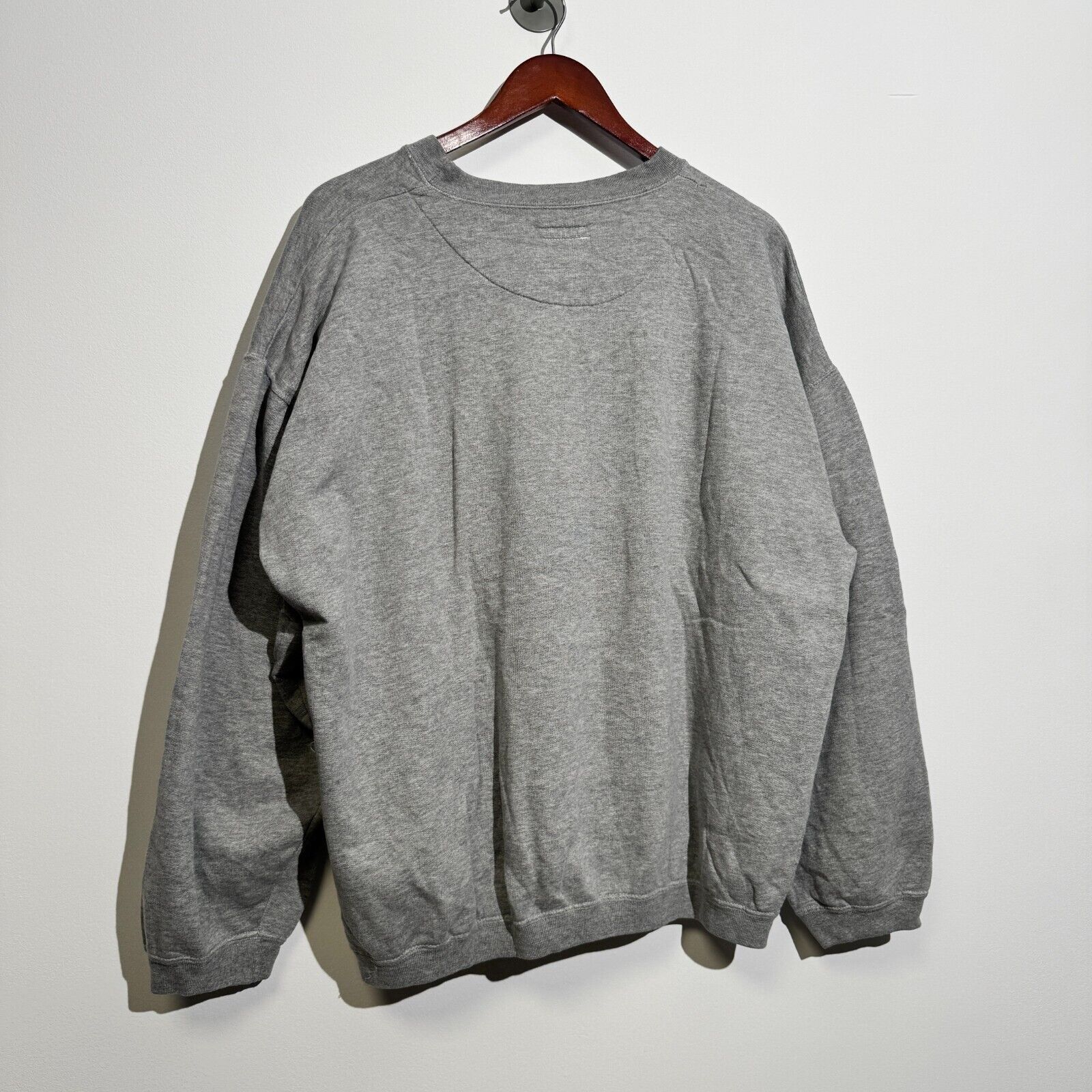 Vintage Vintage Unisex Gray Cotton Crewneck Size XL Regular Fit Size US XL / EU 56 / 4 - 10 Thumbnail