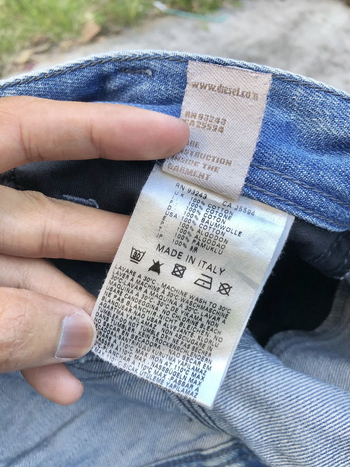 Diesel DIESEL PADDOP DISTRESSED JEANS Size US 30 / EU 46 - 2 Thumbnail