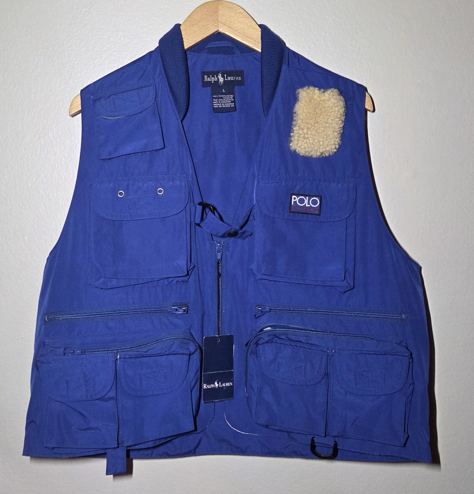 Polo Ralph Lauren Vintage Polo Ralph Lauren Hi Tech Vest Size US L / EU 52-54 / 3 - 2 Thumbnail