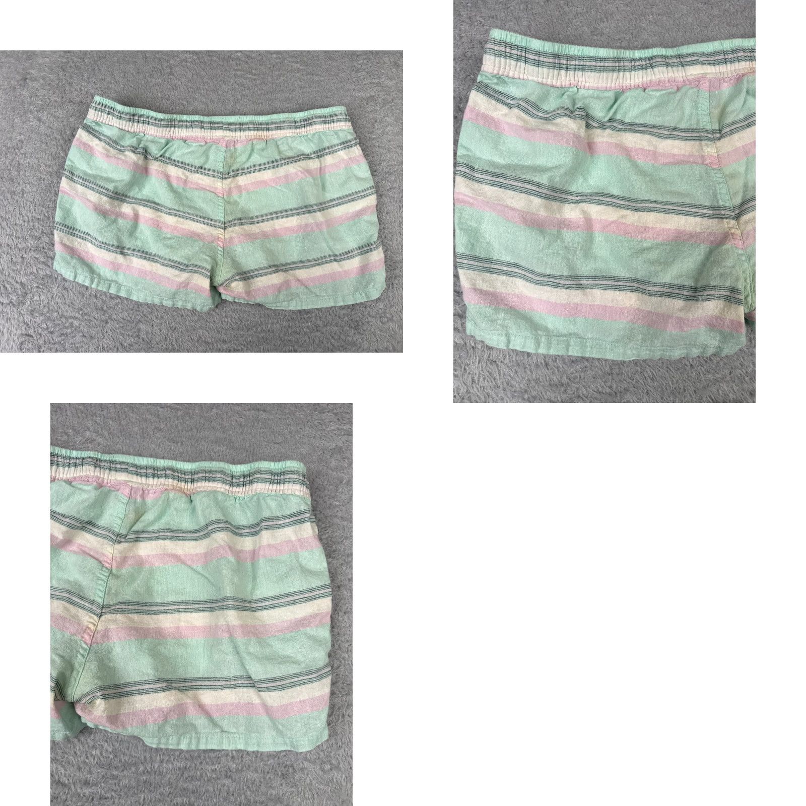 Patagonia Patagonia Shorts Womens Medium Green Pink Island Baggies 3" Hemp Cotton Blend Size 32" / US 10 / IT 46 - 9 Thumbnail