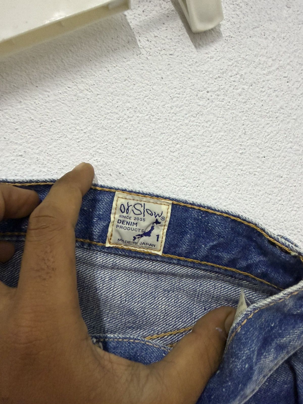 Or Slow Jeans in Blue, Men's (Size 29) — image 4 of 6