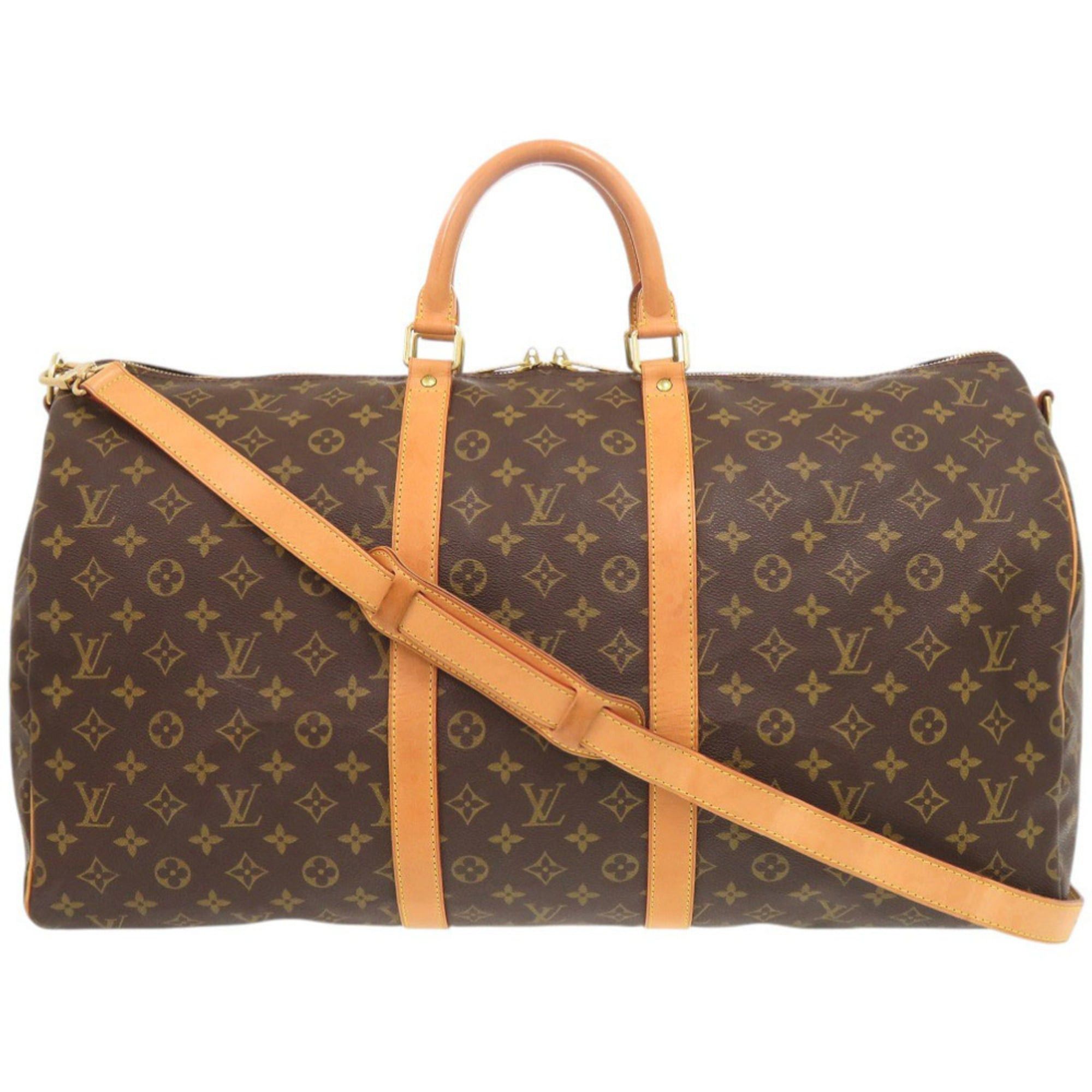 Louis Vuitton Louis Vuitton Keepall Bandoulière 55 Monogram M41414 Boston Bag LV 0812 LOUIS VUITTON Size ONE SIZE - 1 Thumbnail