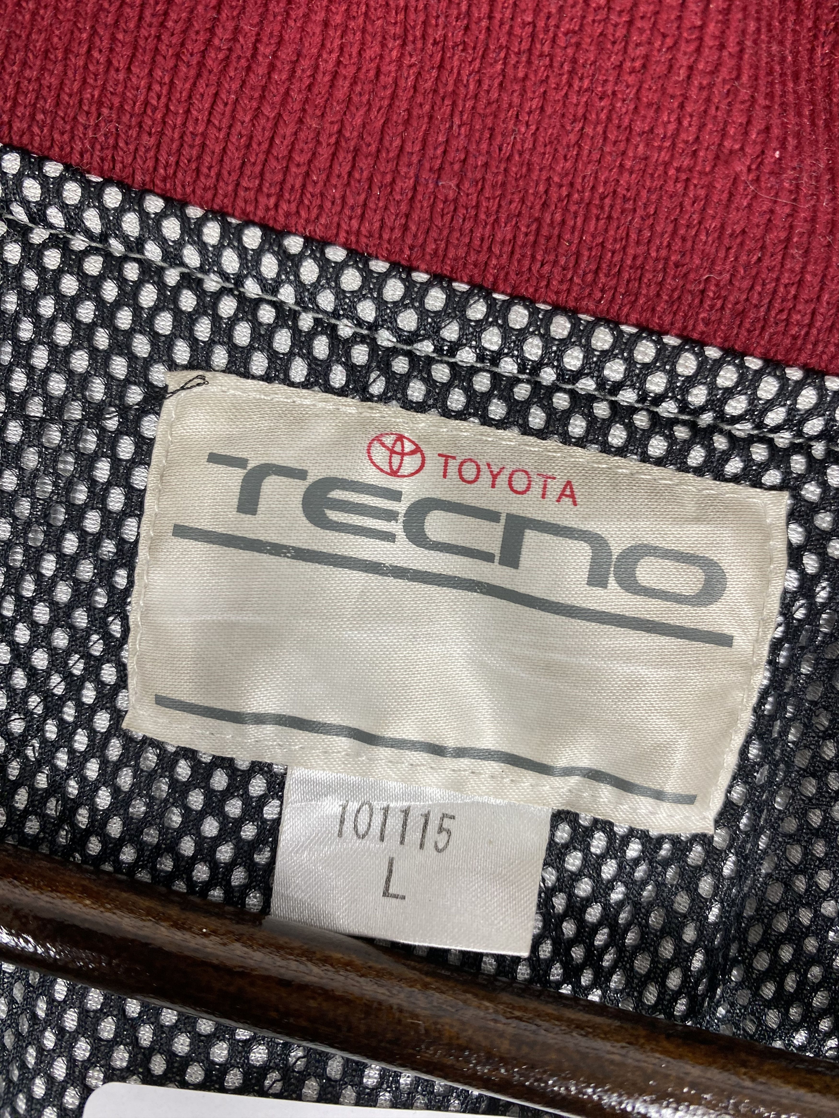 Japanese Brand Vintage Toyota Tecno Workers Bombers Jacket PJ2521 Size US L / EU 52-54 / 3 - 10 Thumbnail