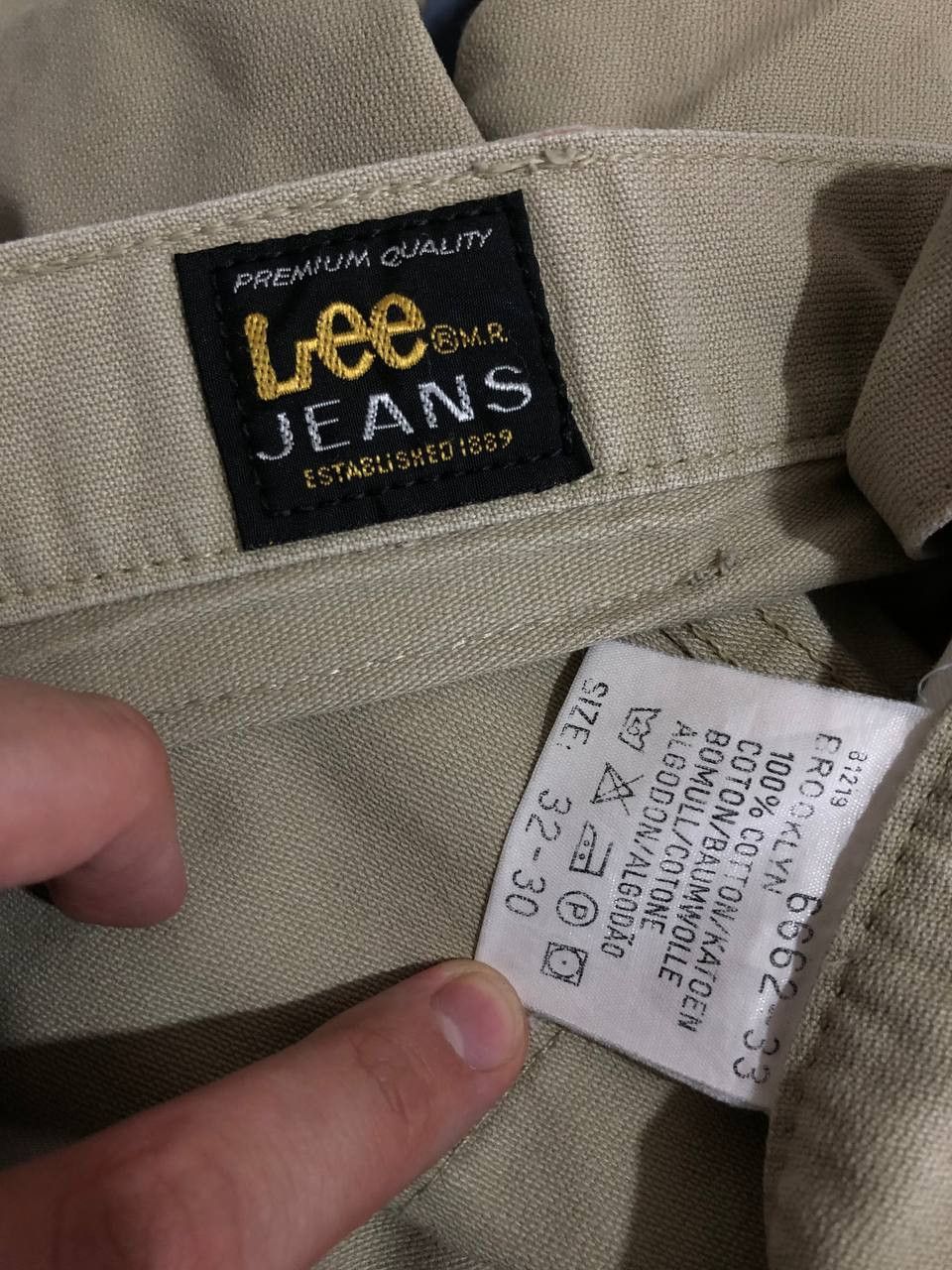 Lee Lee Vintage Denim Jeans Pants Brooklyn size 32x30 Size US 32 / EU 48 - 9 Thumbnail