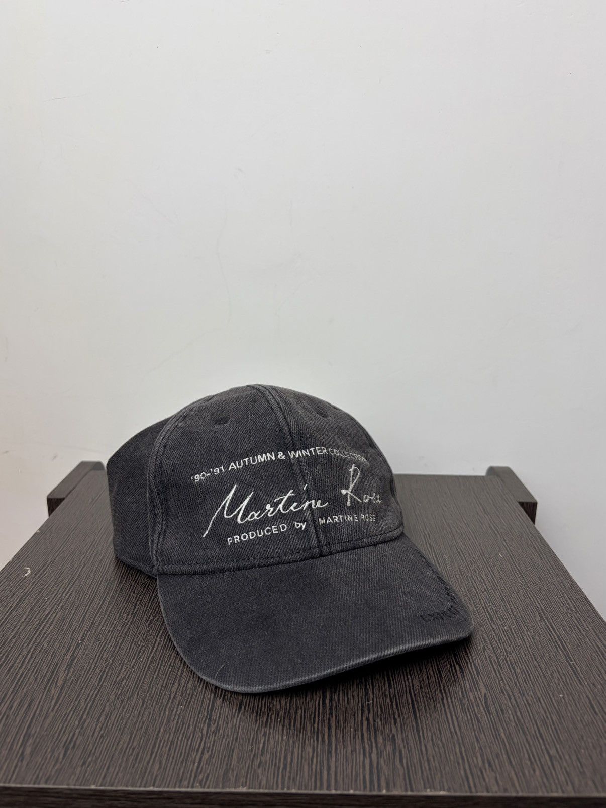 Martine Rose FREE TAX! Martine Rose Signature Washed Denim Hat Size ONE SIZE - 1 Thumbnail