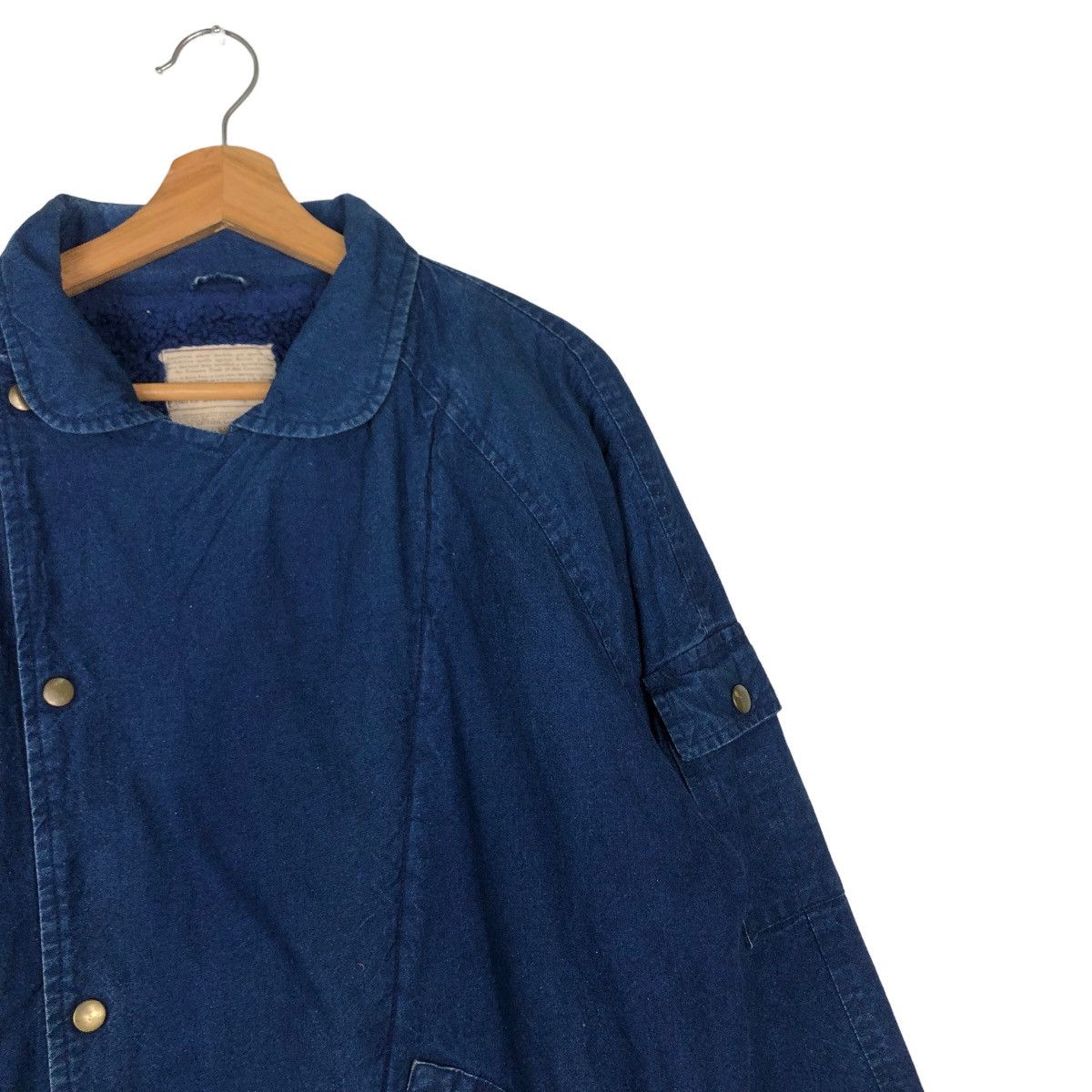 Issey Miyake 🔥Vintage Bomber Denim Jacket North Bound Japan Made Size US M / EU 48-50 / 2 - 6 Thumbnail