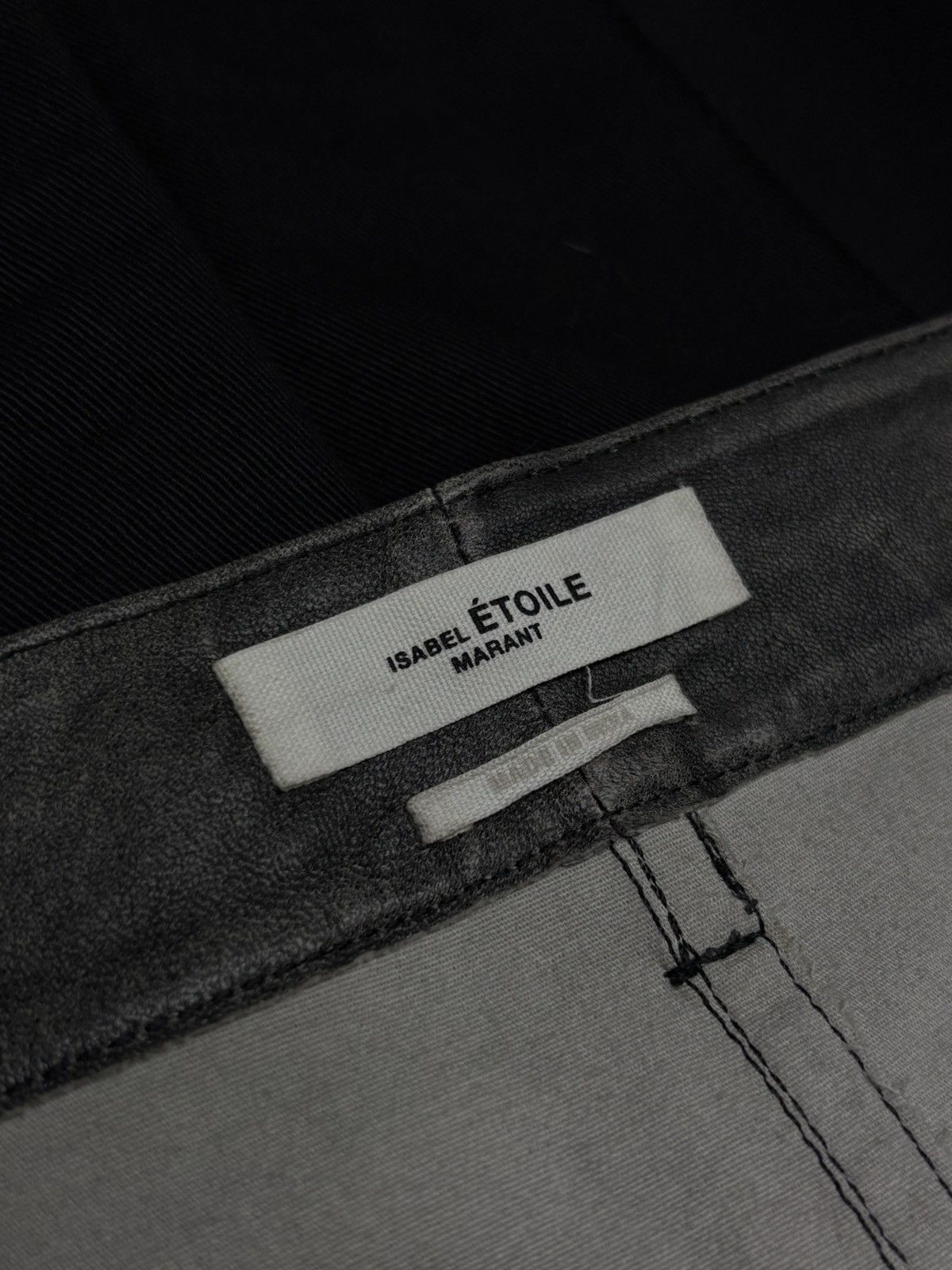 Isabel Marant Isabel Marant Étoile Taro Trousers Lamb Leather Pants Size 26" / US 2 / IT 38 - 21 Thumbnail