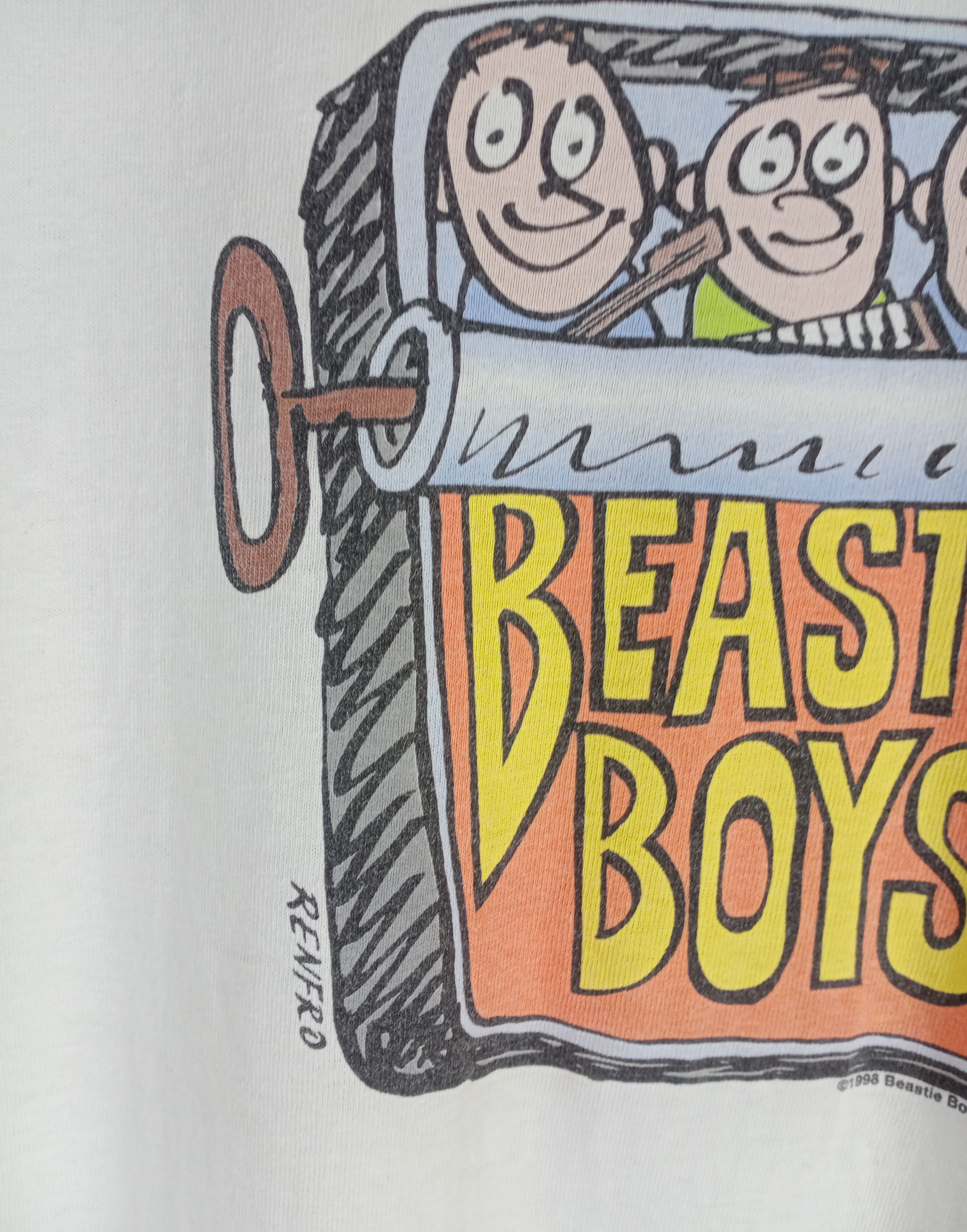 Band Tees Very Rare Vintage 1998 Beastie Boys Hello Nasty Tshirt Size US M / EU 48-50 / 2 - 5 Thumbnail