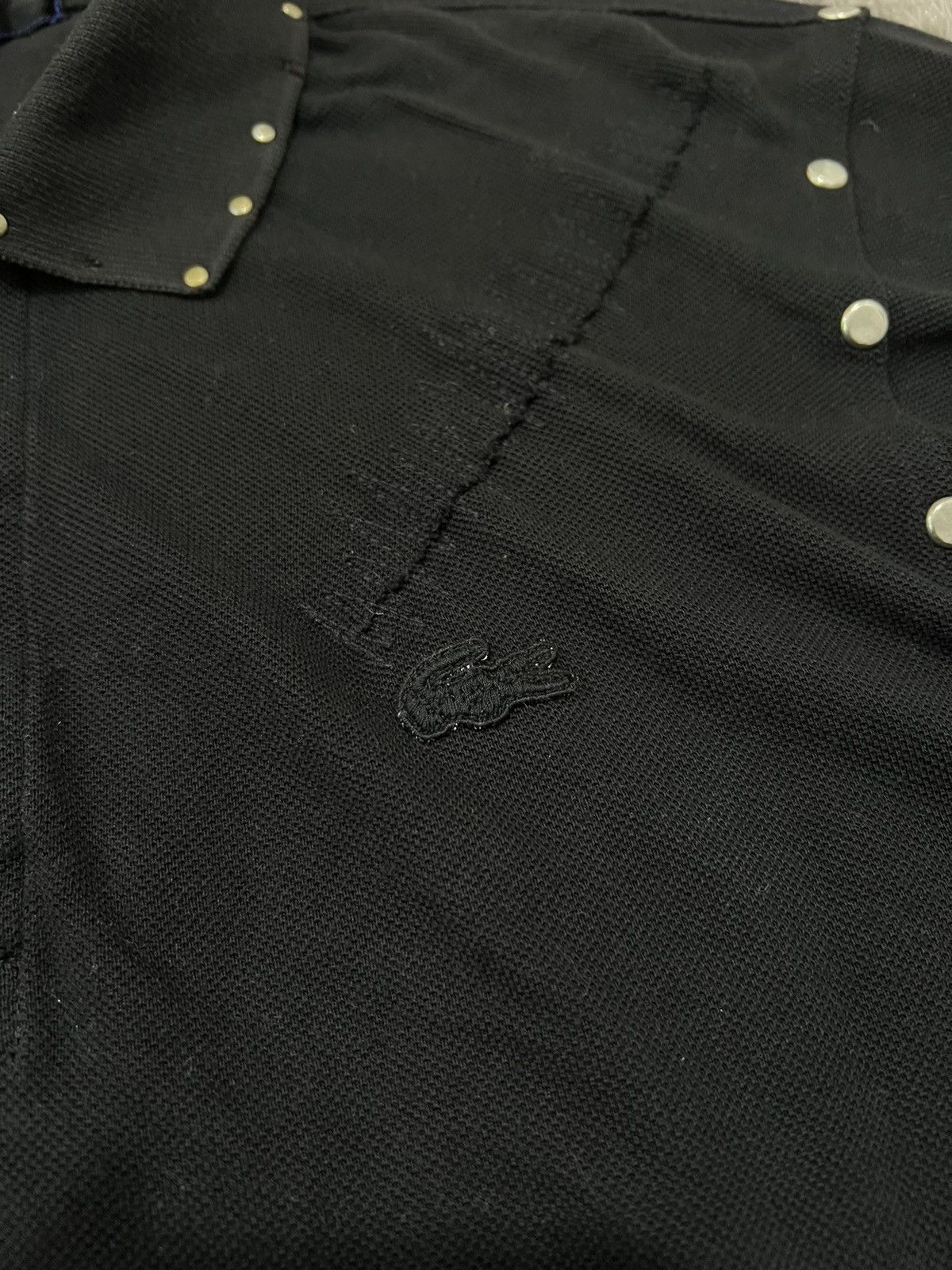 Junya Watanabe × Lacoste Archive Junya Watanabe x Lacoste Studded Patchwork Polo Size US M / EU 48-50 / 2 - 4 Thumbnail