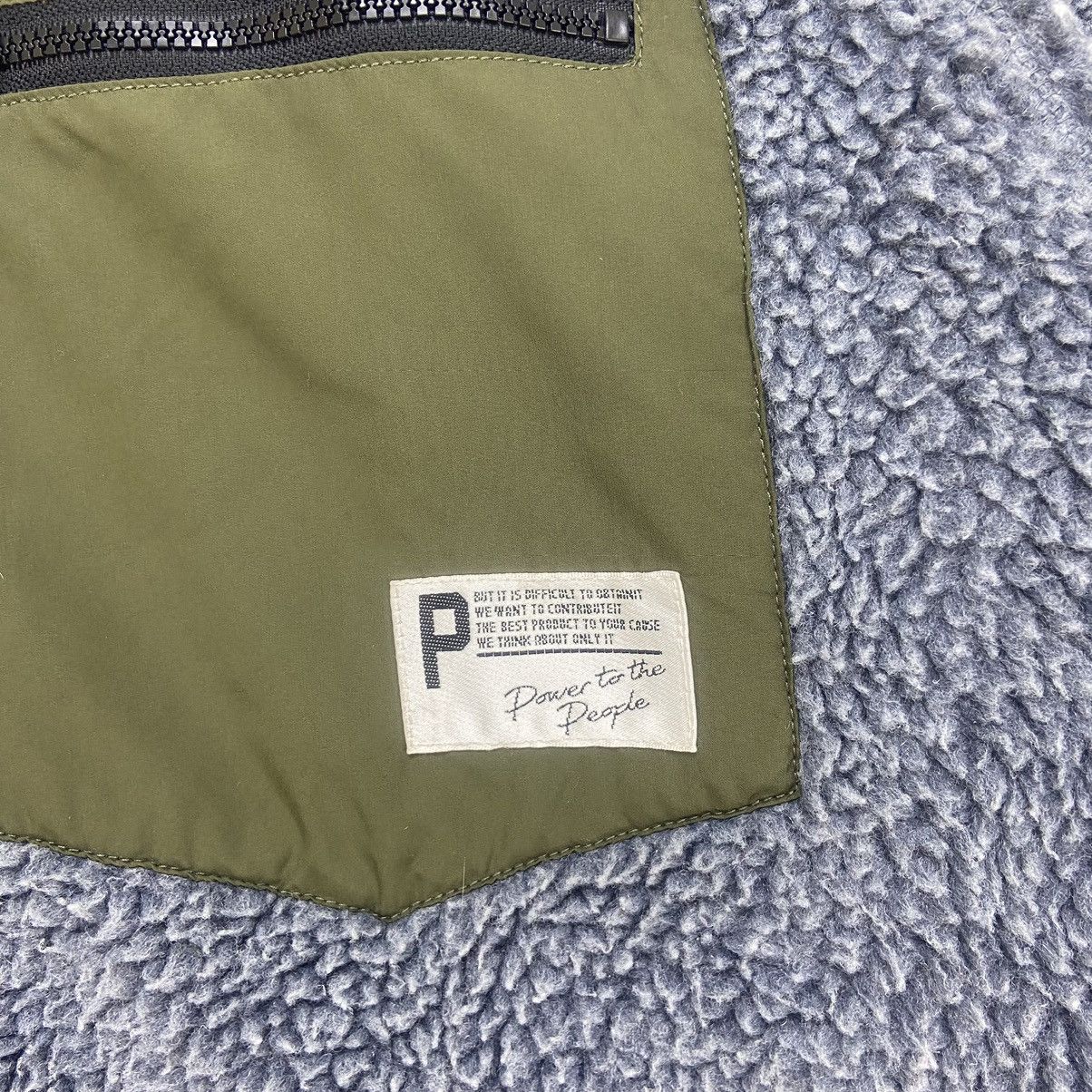 Japanese Brand Japanese Brand Power To The People Deep Pile Fleece Sherpa Size US S / EU 44-46 / 1 - 8 Thumbnail