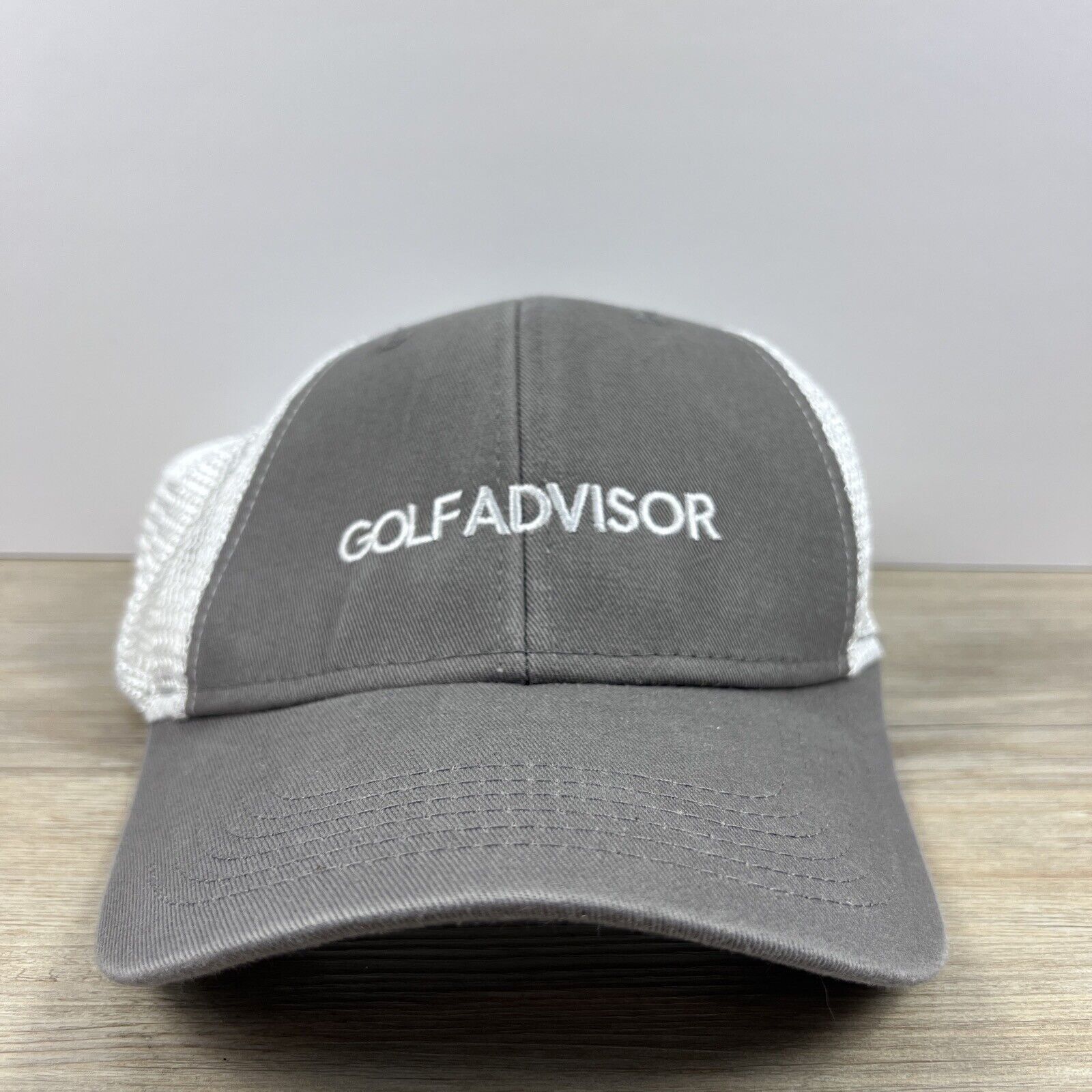 Other Golf Advisor Hat Adjustable Hat Gray Adjustable Hat Adult Fi Size ONE SIZE - 2 Thumbnail