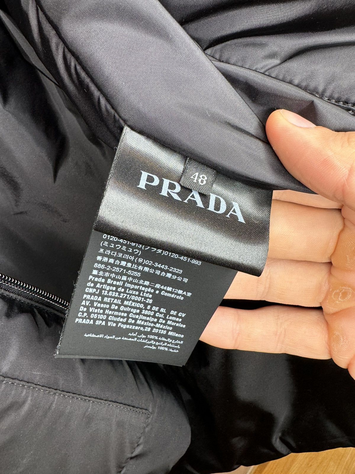 Prada Prada Gabardine Padded Puffer Jacket Size US M / EU 48-50 / 2 - 3 Thumbnail