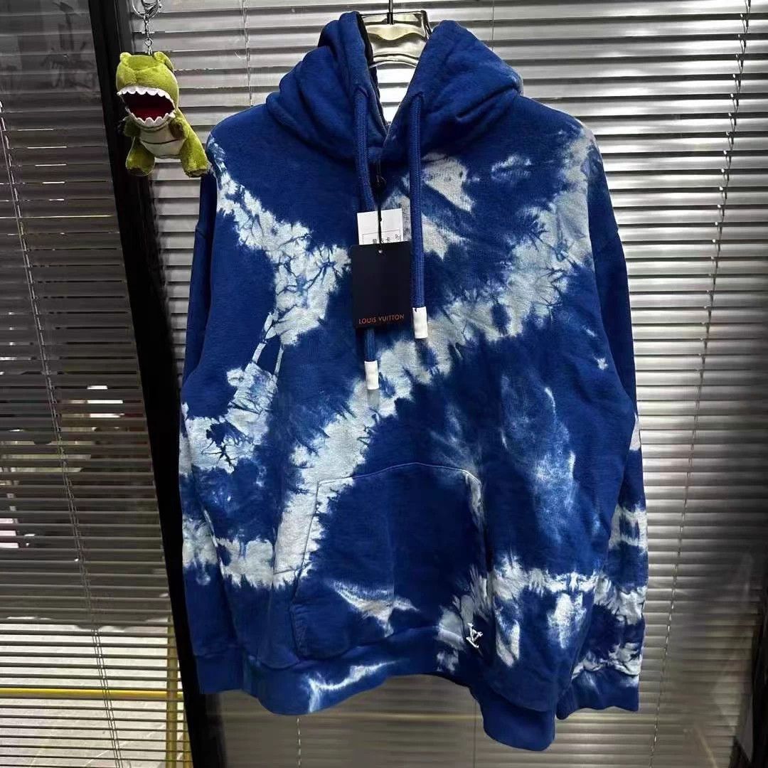 Louis Vuitton LV tie-dye mini logo hoodie L 99 New Size US L / EU 52-54 / 3 - 1 Thumbnail