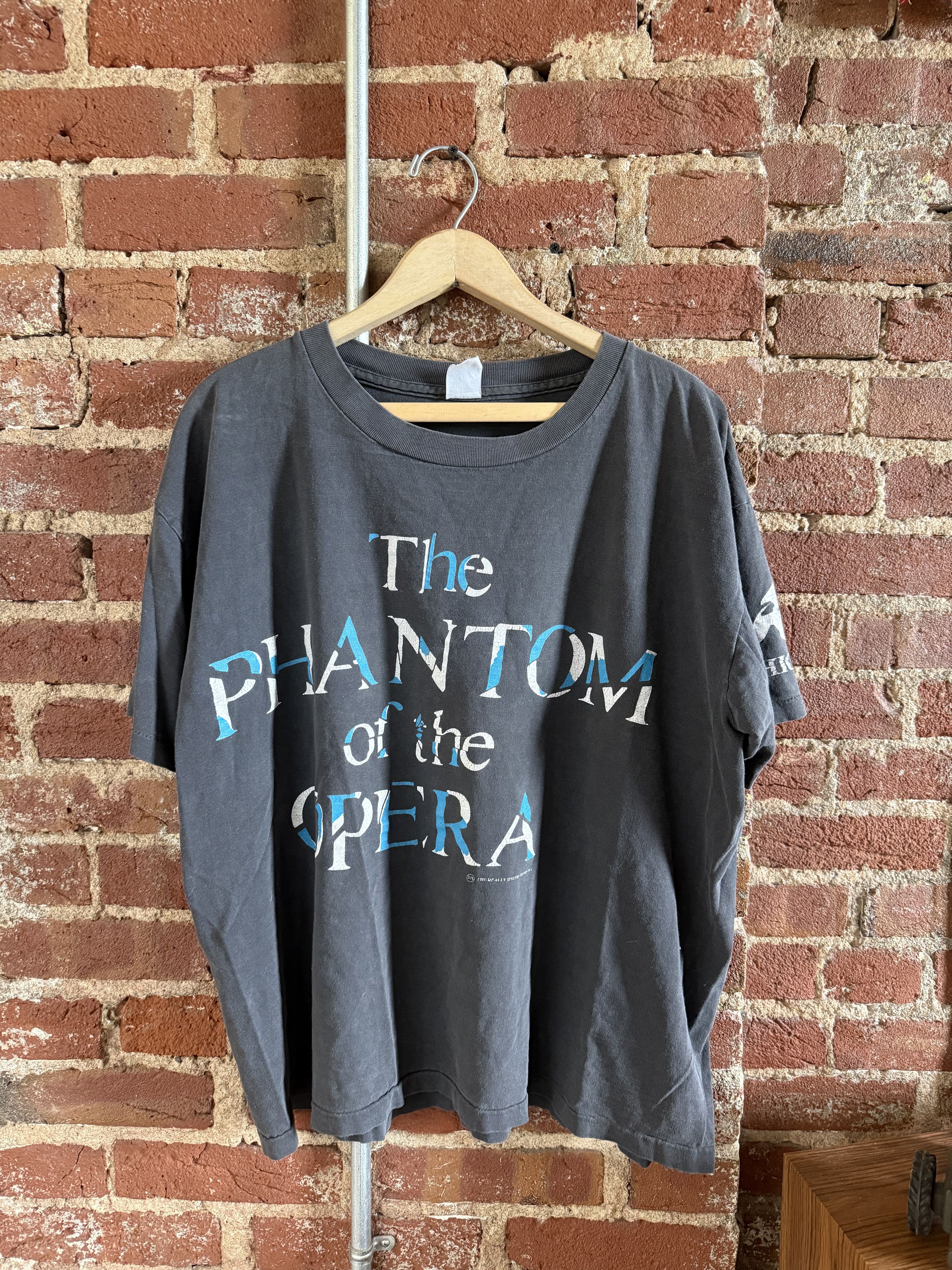 Vintage 90s phantom of the opera t shirt Size US XL / EU 56 / 4 - 1 Thumbnail