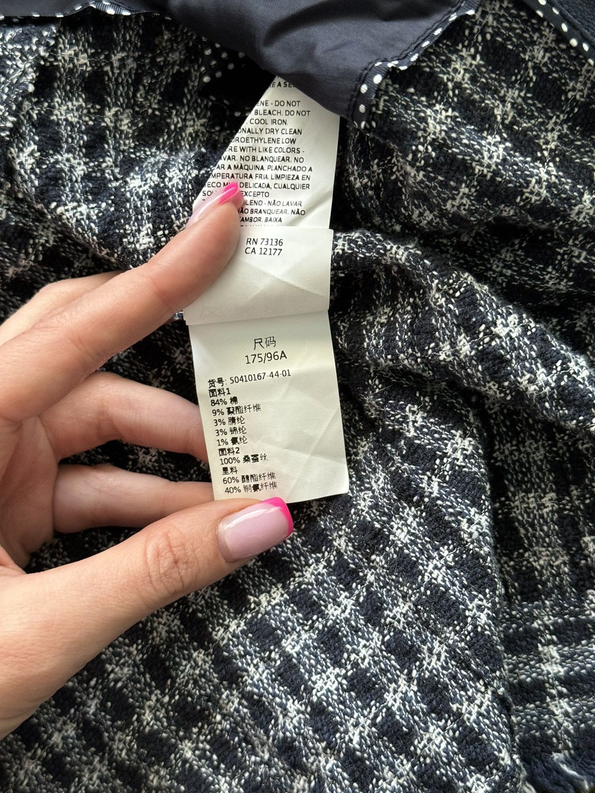 Designer × Max Mara × Weekend Max Mara Max Mara Weekend tweed blazer jacket Size L / US 10 / IT 46 - 7 Thumbnail