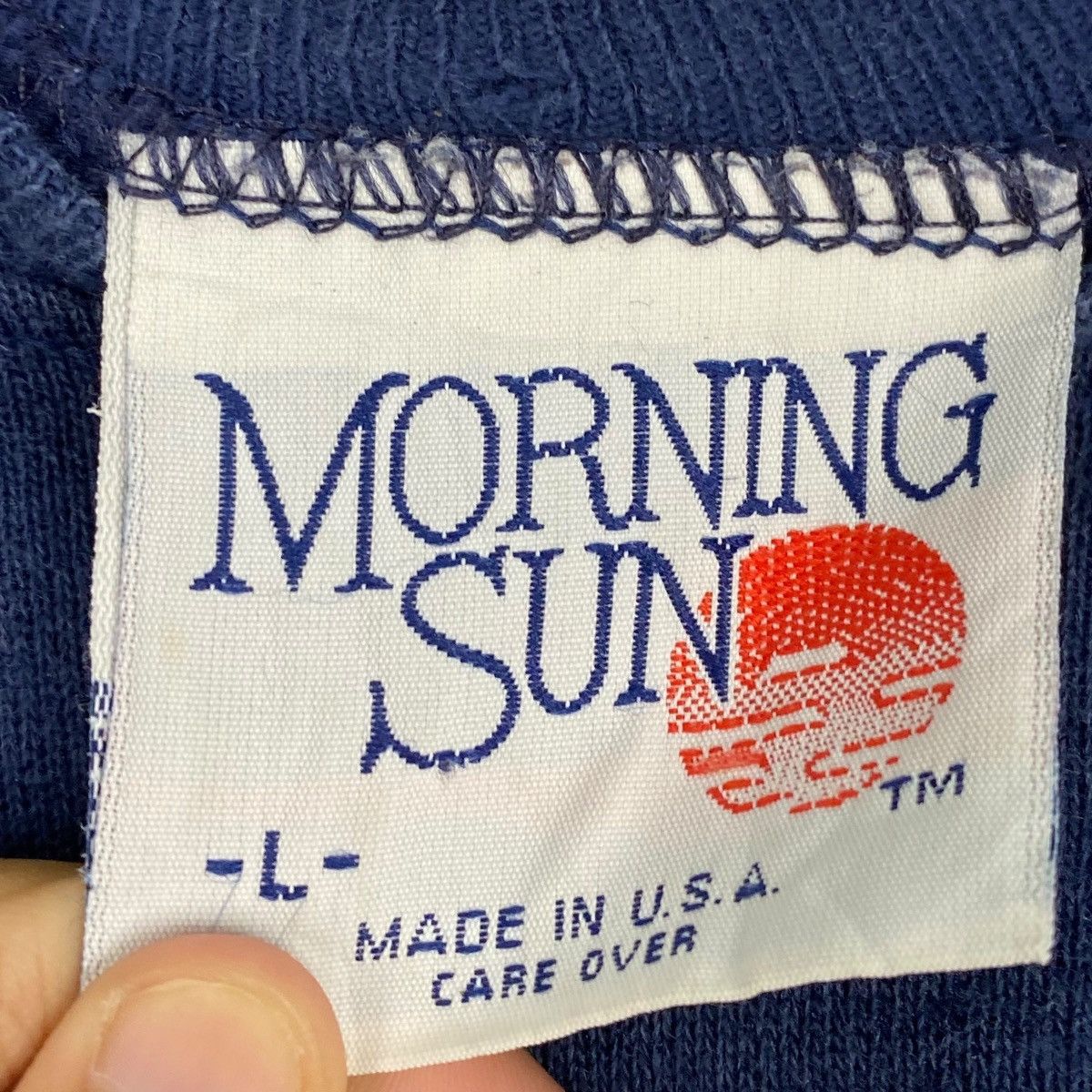 Vintage Vintage Morning Sun Half Print Crewneck Sweatshirt Size L Size L / US 10 / IT 46 - 5 Thumbnail