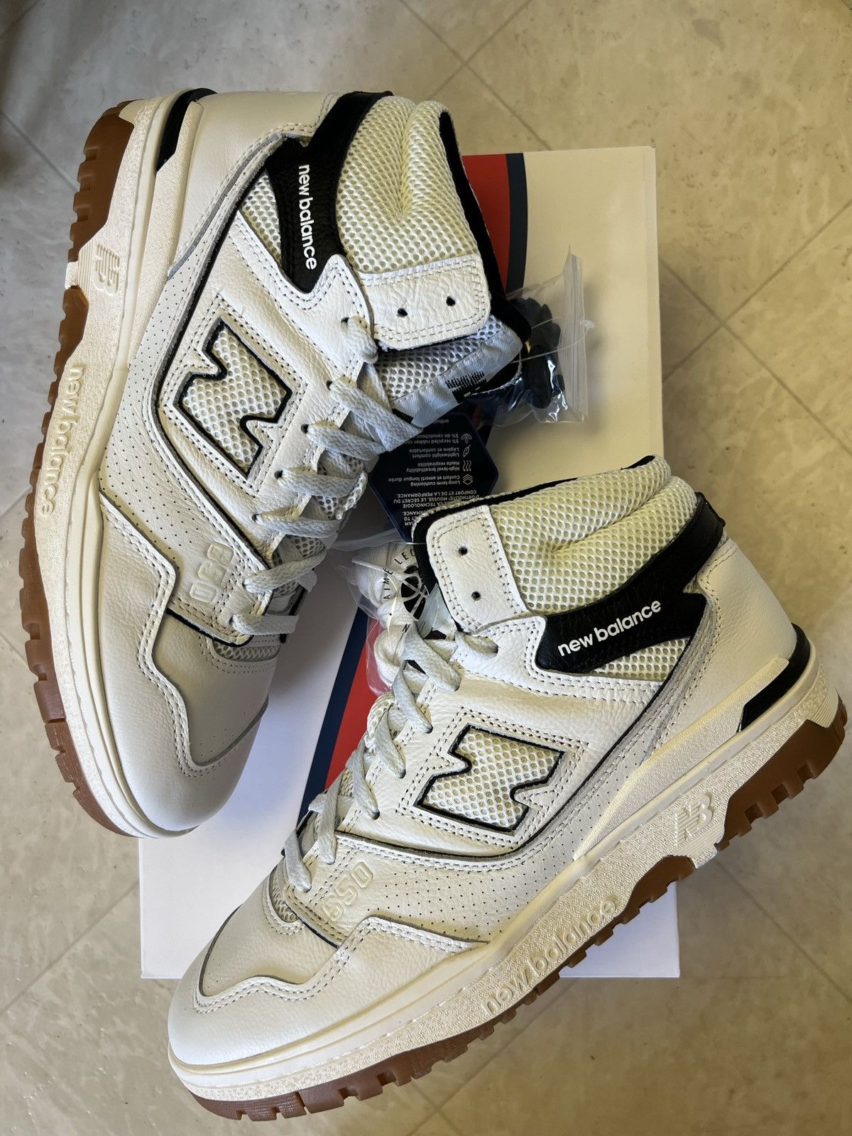 Aime Leon Dore × New Balance New Balance x Aime Leon Dore 650R White Black Size 11 Size US 11 / EU 44 - 2 Thumbnail