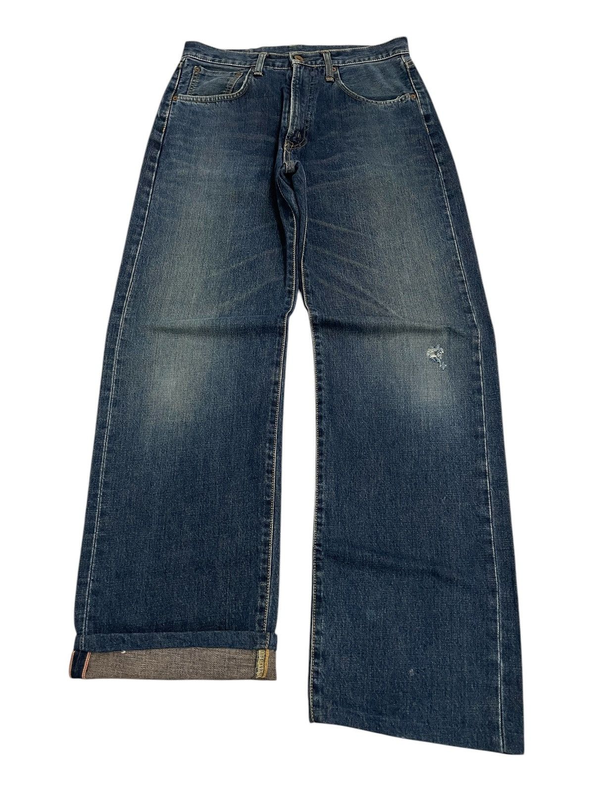 Edwin 505 Vintage Selvedge Indigo Denim Pants (AB26)