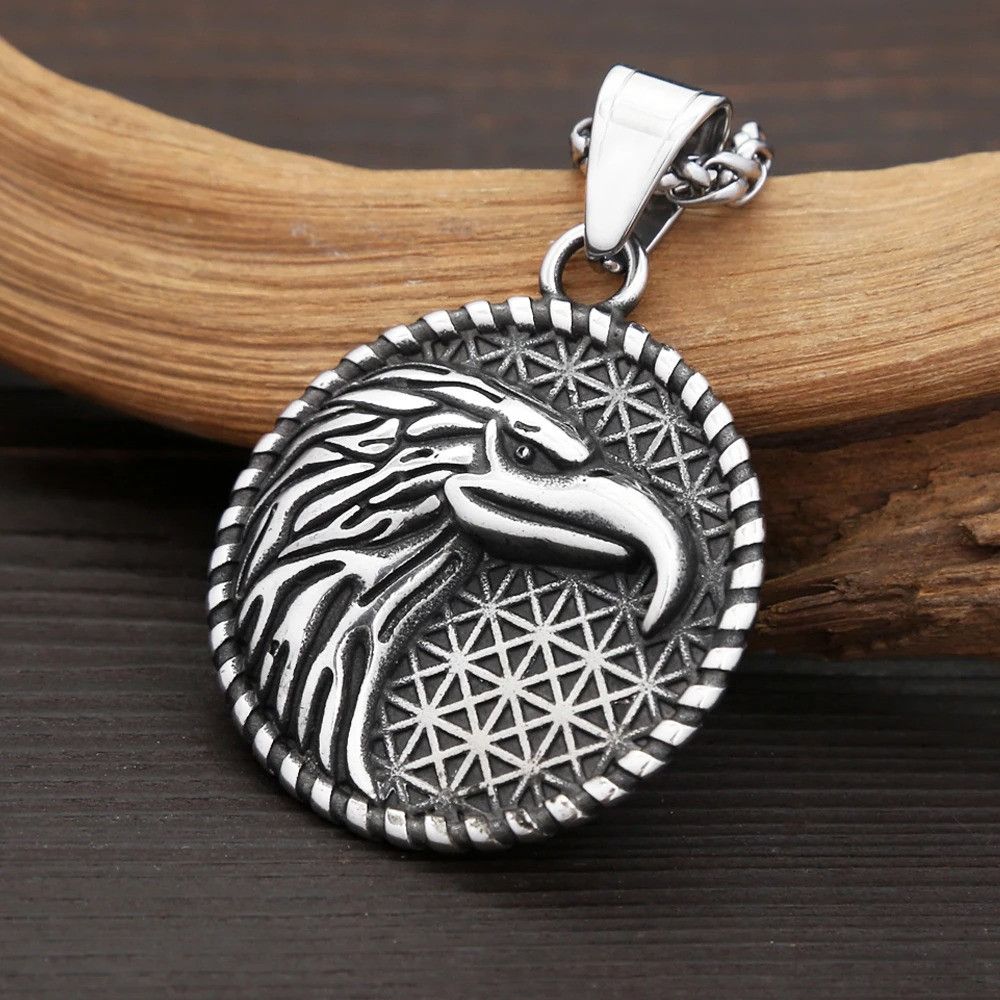Other Eagle Head Pendant Necklace Size ONE SIZE - 4 Thumbnail