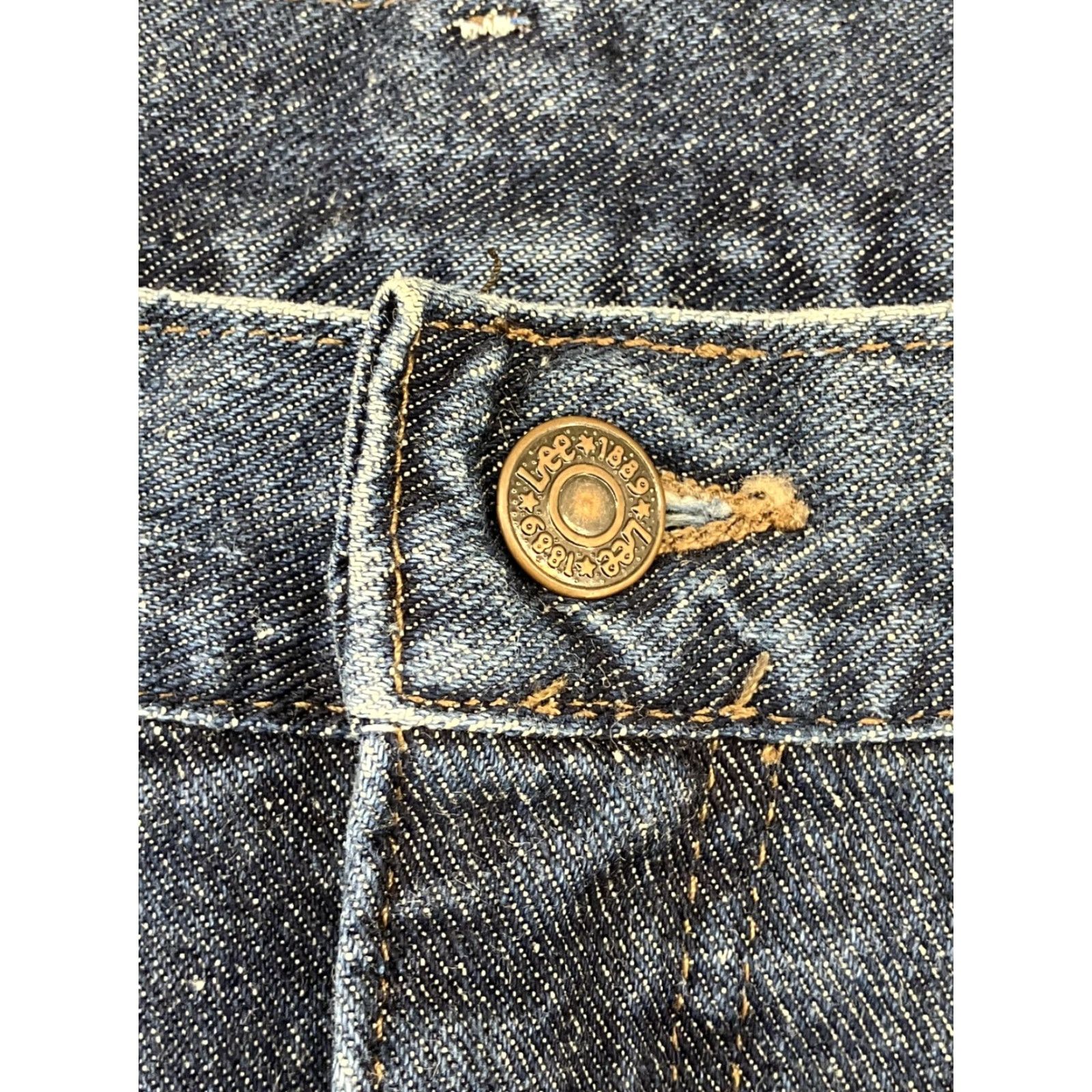 Lee LEE VTG Jeans Mom 8 Petite Blue High Waisted Tapered Womens Jeans 90s 100% Cotton Denim Brand: Lee? Size 30" / US 8 / IT 44 - 2 Thumbnail