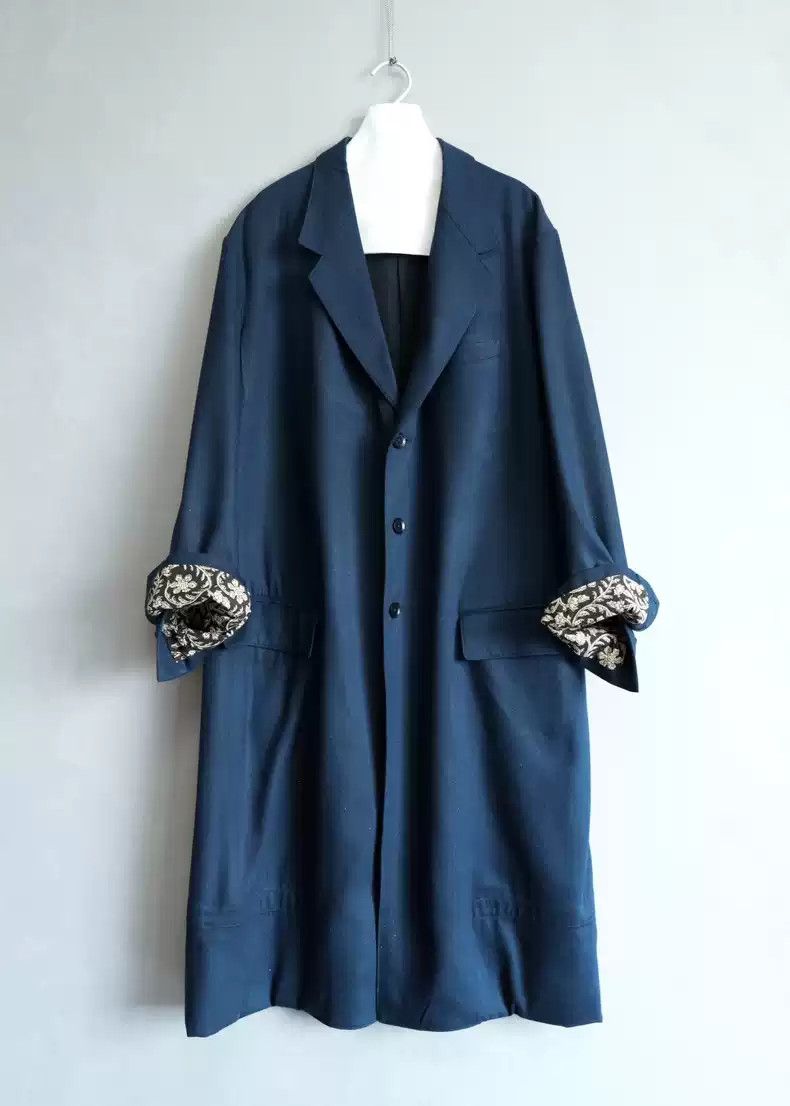 Yohji yamamoto 23ss VELVET COAT