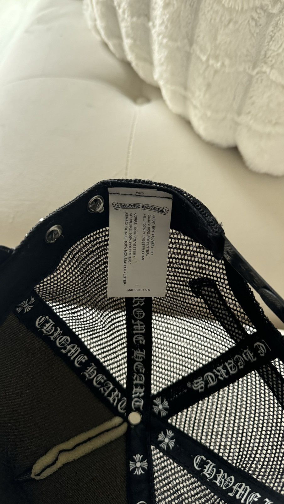 Chrome Hearts Chrome Hearts Matty Boy Anti Trucker Size ONE SIZE - 4 Thumbnail
