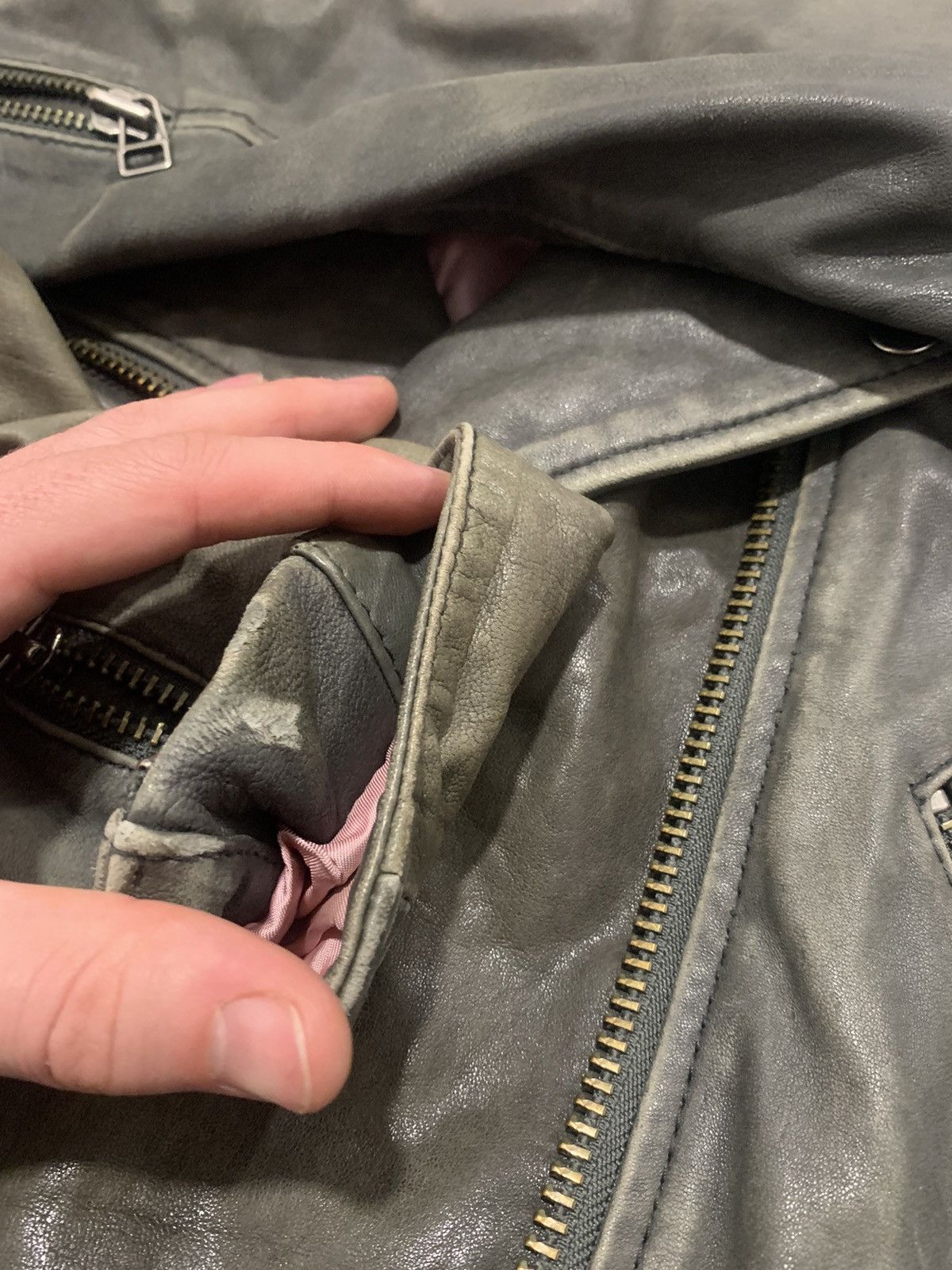 Acne Studios Acne Sheep Leather Ramones Jacket Size US XS / EU 42 / 0 - 6 Thumbnail